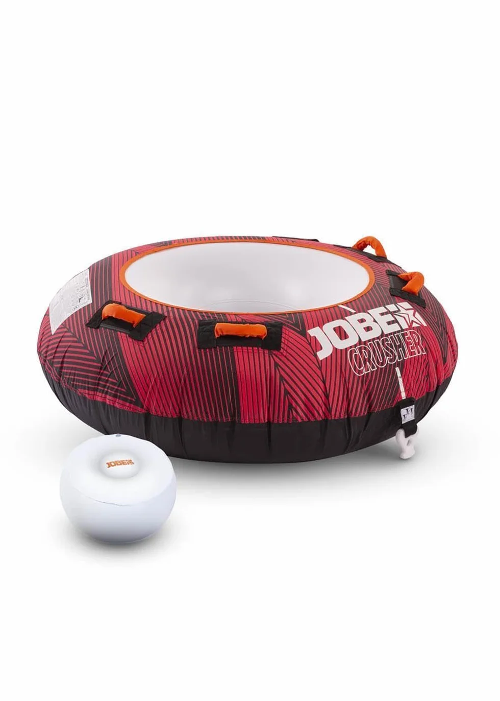Jobe Donut 1P Crusher-50 boya remolcada 142 cm Rojo