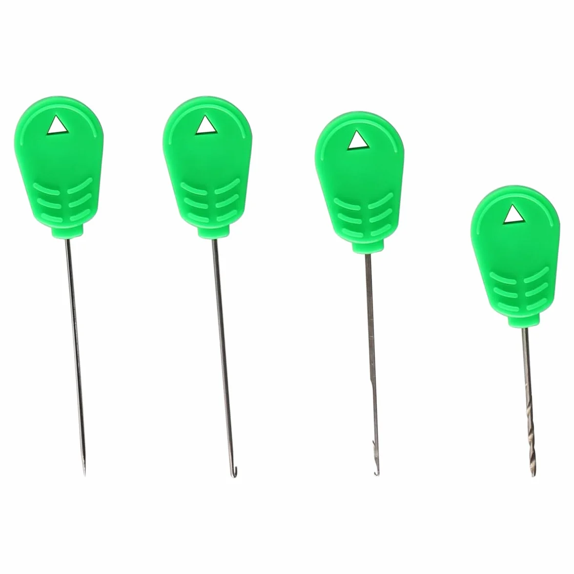 Sarini 4 Piezas Agujas para Cebo de Pesca de Carpas, Herramienta Trenzada para Aparejos