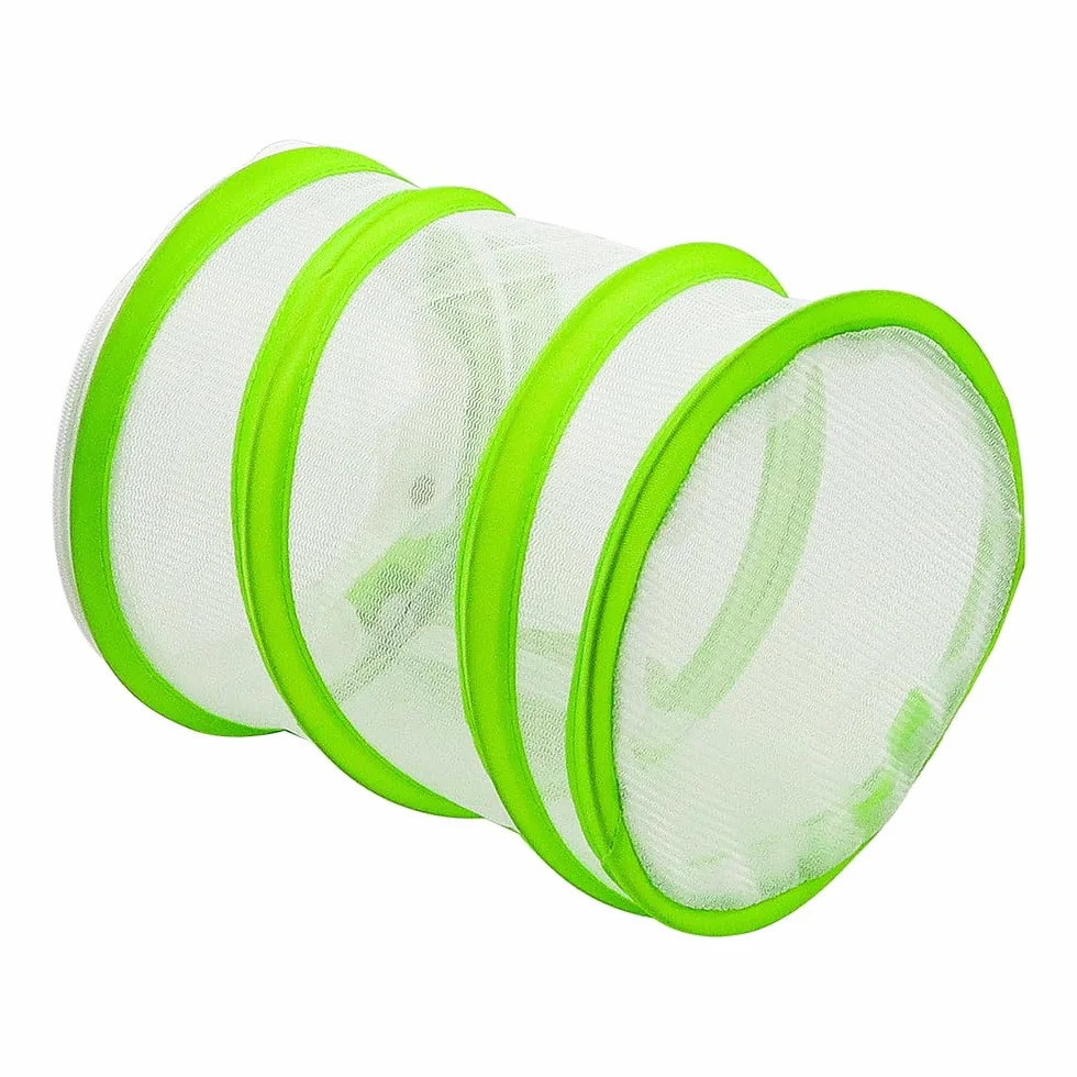 Jaula Plegable para Mariposas, Valla para Insectos, diseño portátil, Captura de Insectos, educación científica, Red de cría para Mariposas/luciérnagas/Plantas