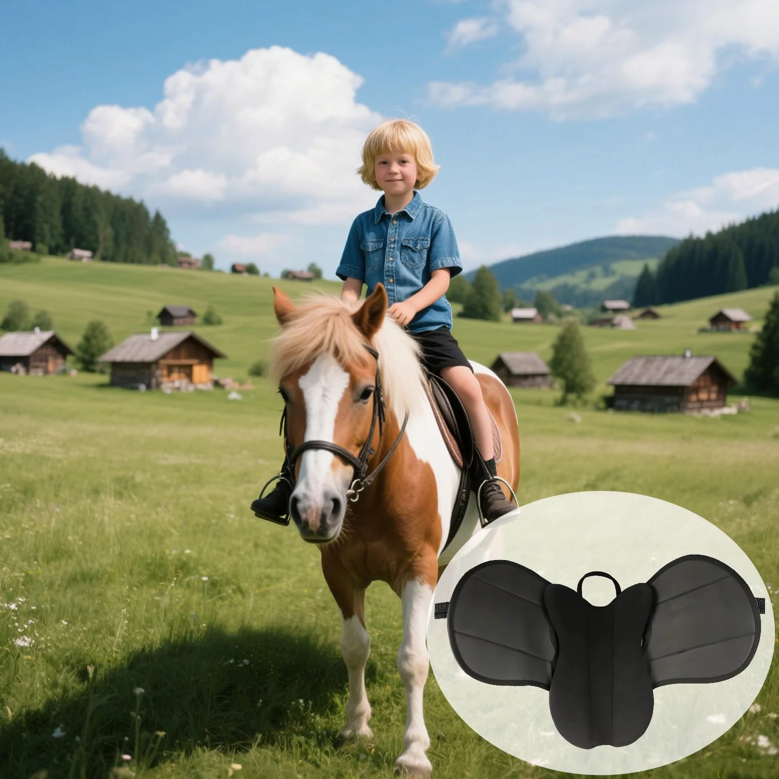 SillíN Western, Silla De Montar Junior Silla De Montar Americana Caballo De Doma CláSica Silla De Montar Occidental Silla De Montar De Truco Silla De Carreras, Para Diversas Competiciones Ecuestres
