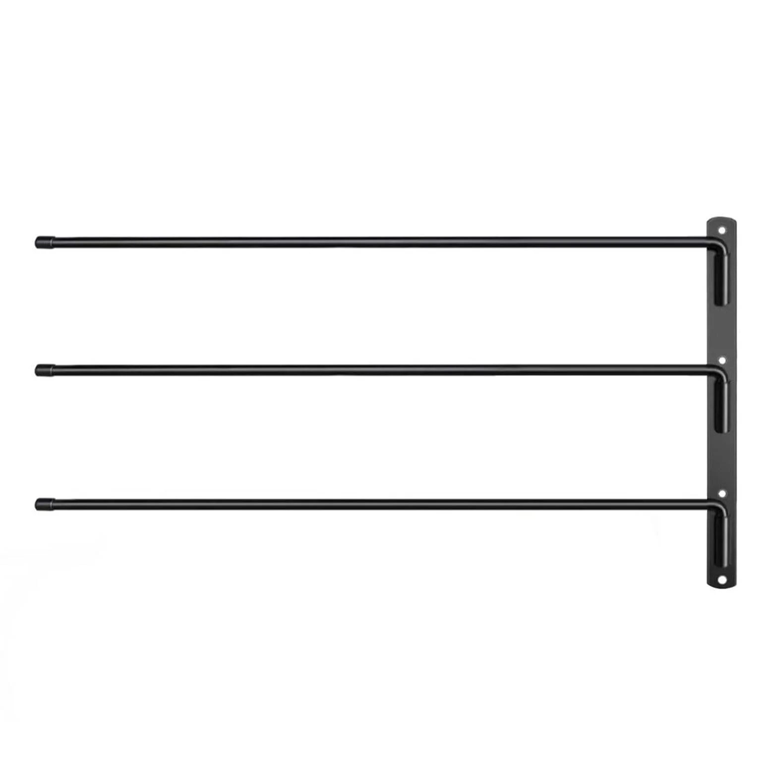 Soporte de Pared para la Silla de Montar Ecuestre Giratorio 180 grados | Perchero Oscilante para Mantas de Caballo en Hogar, Granero, Establo, Granja, Remolque, Salón, Ex