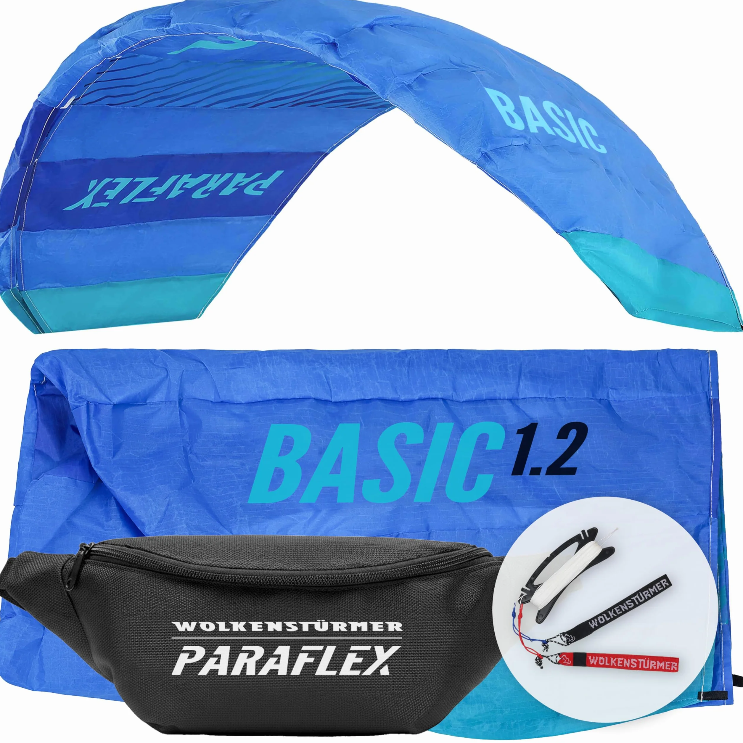 Wolkenstürmer Paraflex Basic 1.2 SE 2-Leiner Lenkmatte