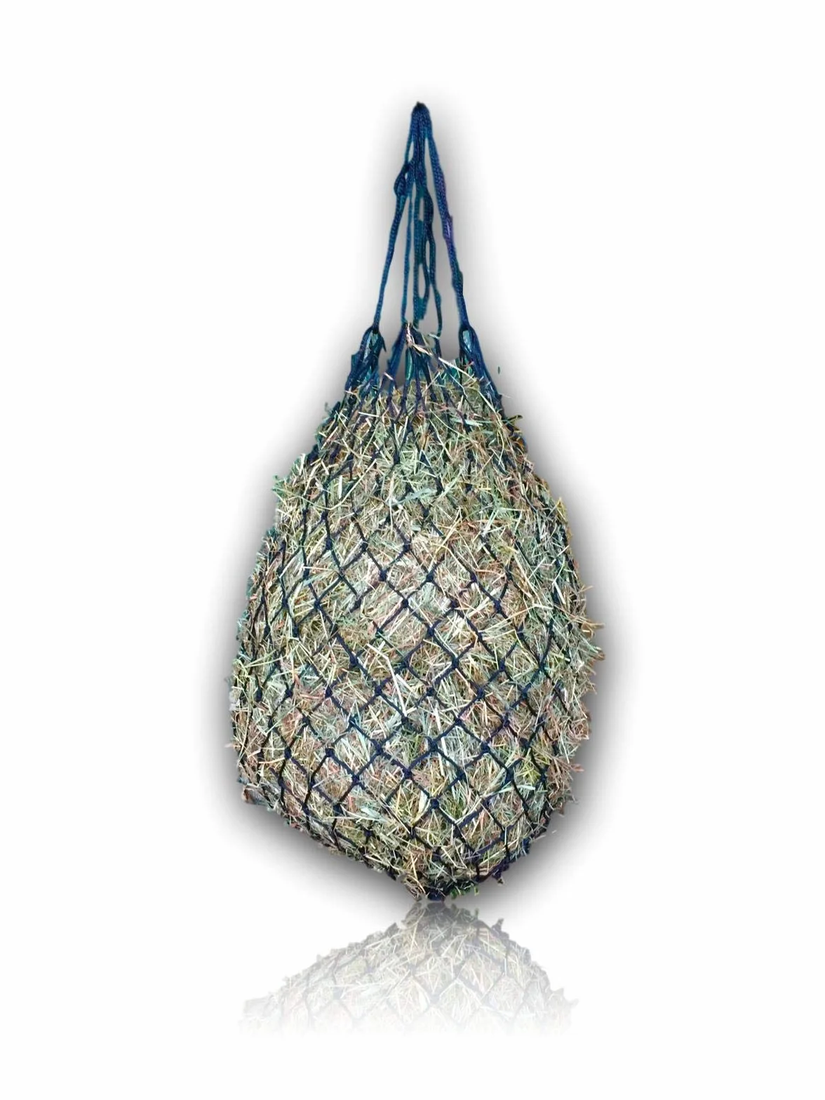 Pferdelinis Red de heno para Caballos ocupación para Caballos Red de heno de Malla Estrecha 5x5 Ideal para una alimentación Lenta 4-5kg