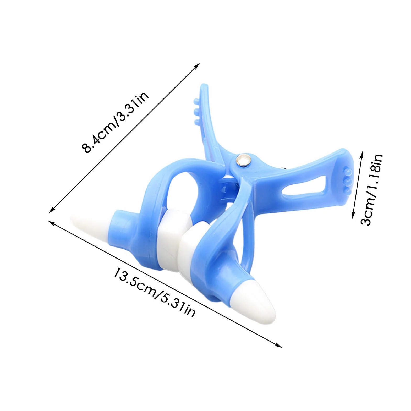 Moldeador de nariz clip levantador nasal ergonómico