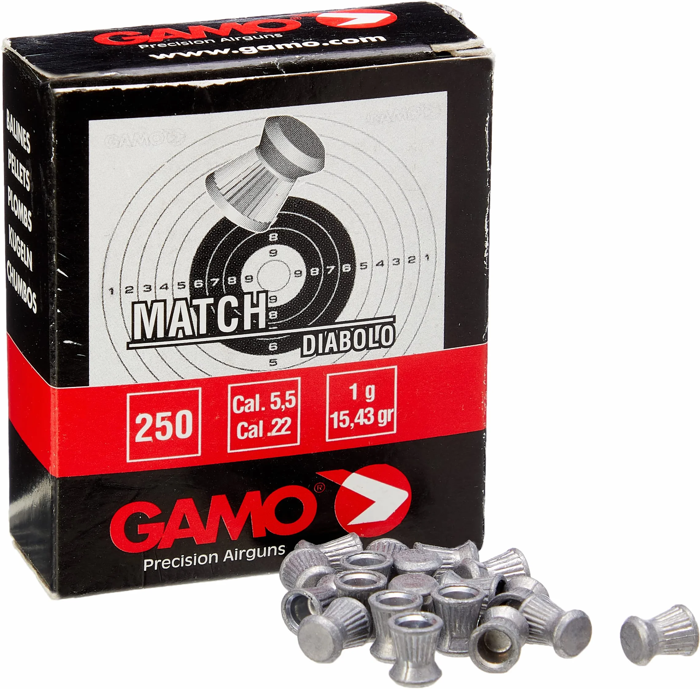Gamo Match Caja Cartón 250