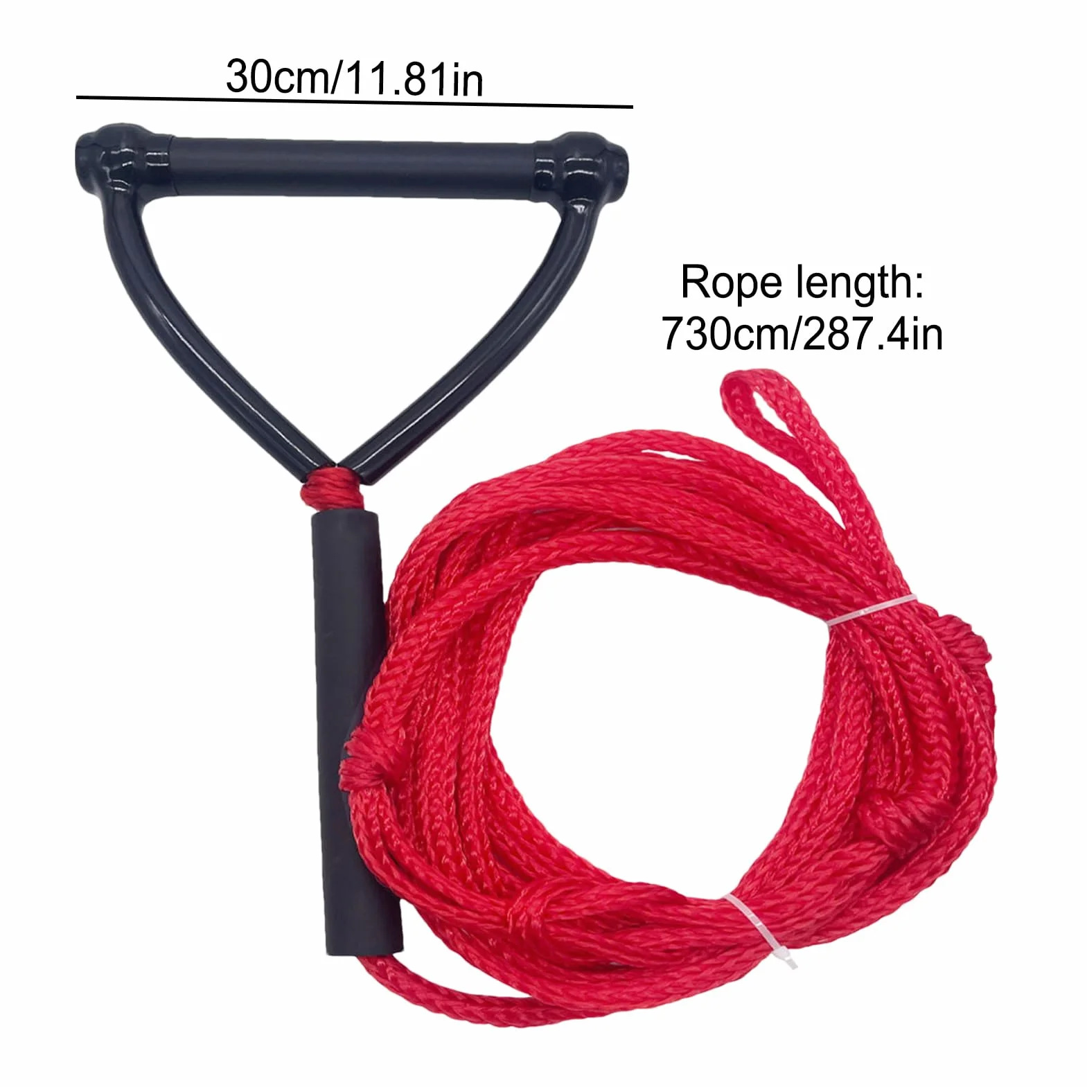 Cuerda de esquí acuático Wakesurf 24 pies alta resistencia para remolcadores de botes wakeboard