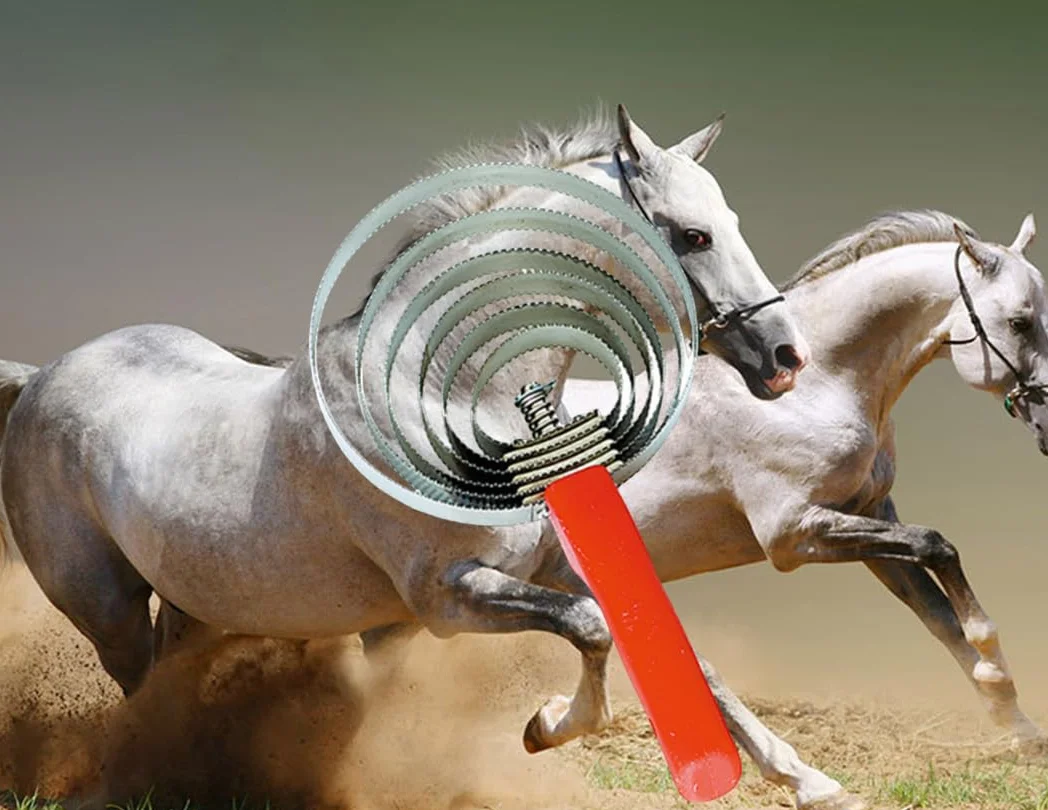 Cepillo De Limpieza para Caballos con Rascador De Sudor Equino Animal Cepillo De Limpieza Rascador de Sudor de Caballo Hoja de vertimiento Cepillo de Pelo de Caballo de Acero Inoxidable