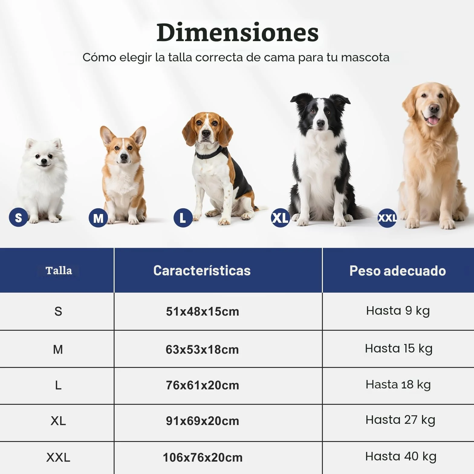 Pawk Cama Perro, Cama Perros Medianos Desmontable Lavable, Cesta para Perros Antideslizante Suave Anti-ansiedad Sofá Perro, 76x61x20cm