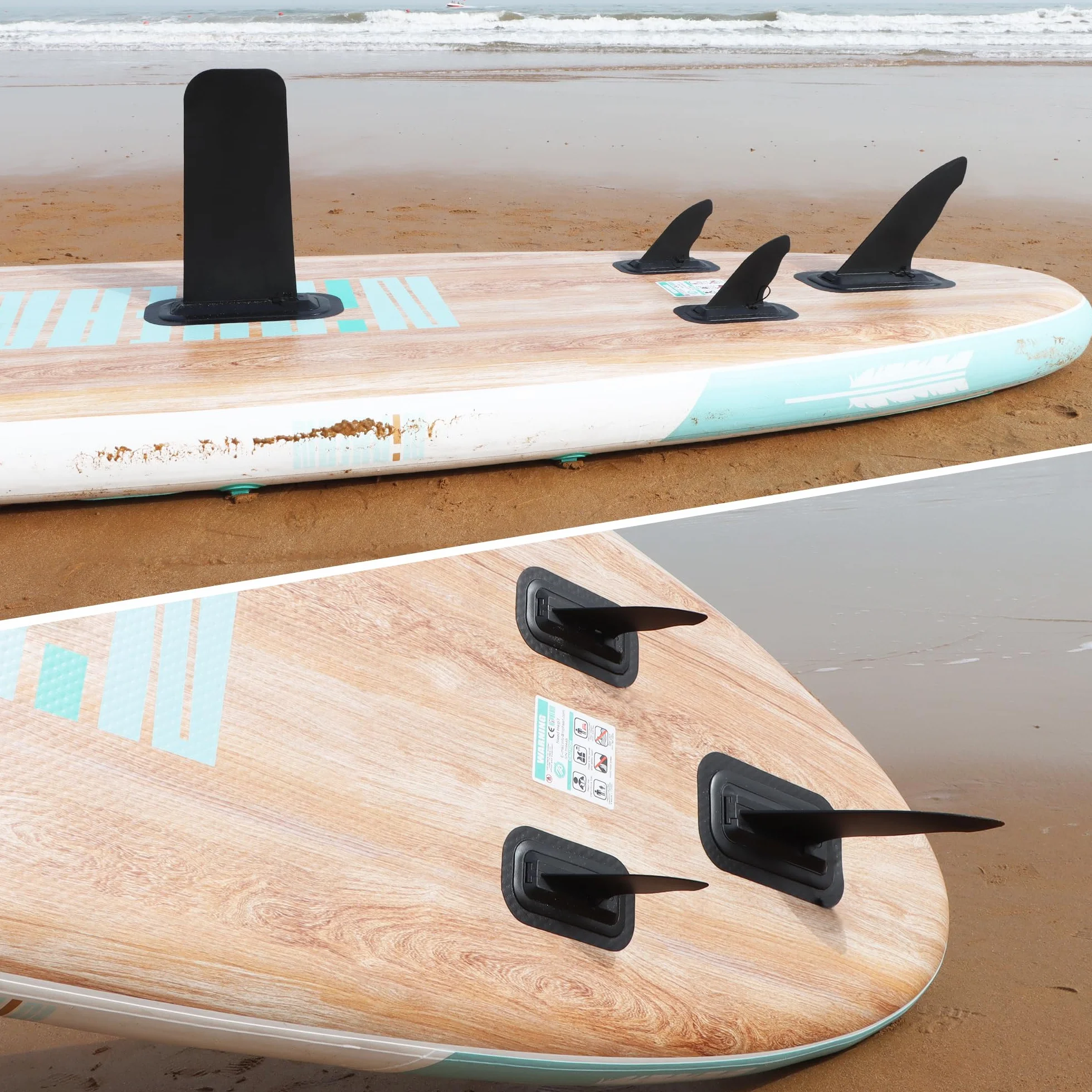Aleta de Tabla de Paddle 4/9/15 Pulgadas de Repuesto para Olas - Accesorio Duradero para Tablas de Paddle de pie