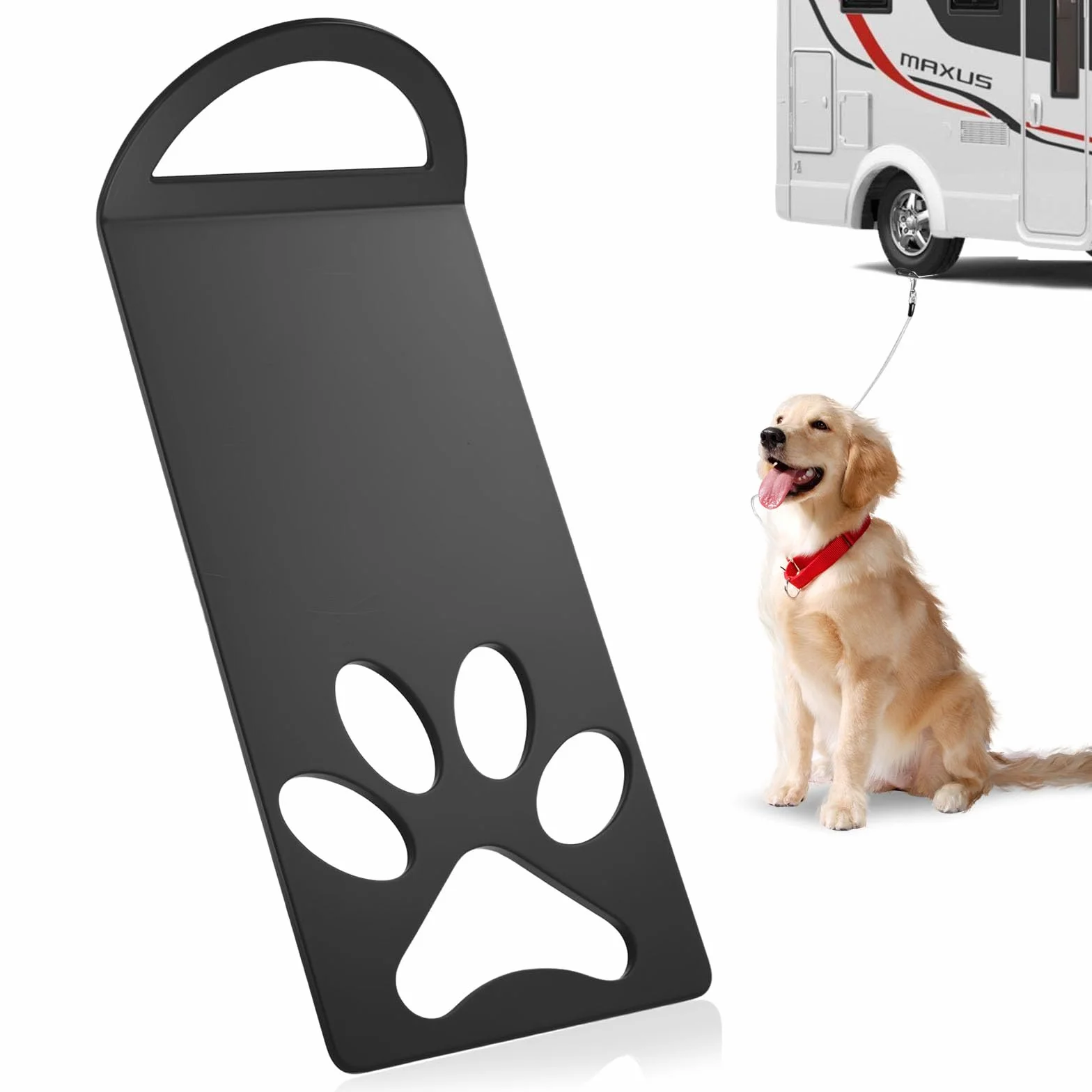 Placa de Ancla de Suelo para Perros, Anclaje de Suelo para Perros Pequeños Medianos y Grandes, Placa de Suelos para Cachorros Mascotas, Jardín, Camping, Playa, Césped y Exterior