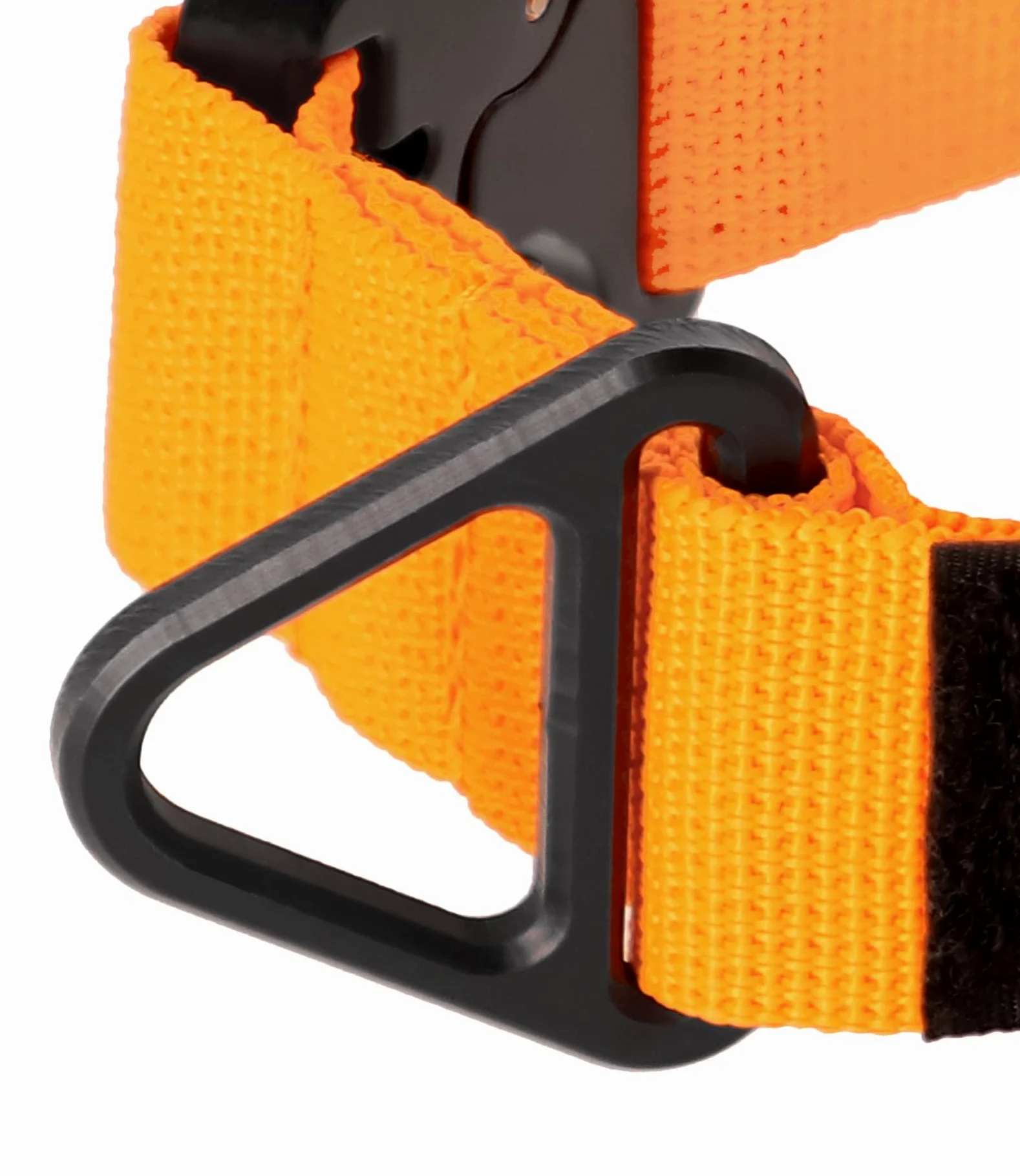 Dingo Gear Collar Cobra con Hebilla Profesional y Velcro, Defensa, Cuello 45–63 cm, Naranja (S03938)