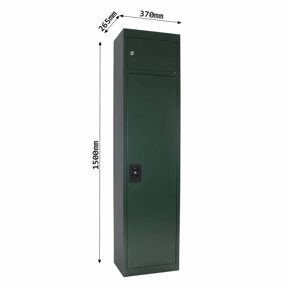 HomeDesign Armero HDW-5C Cerradura de cilindro Chapa de acero 2 llaves 5 armas largas
