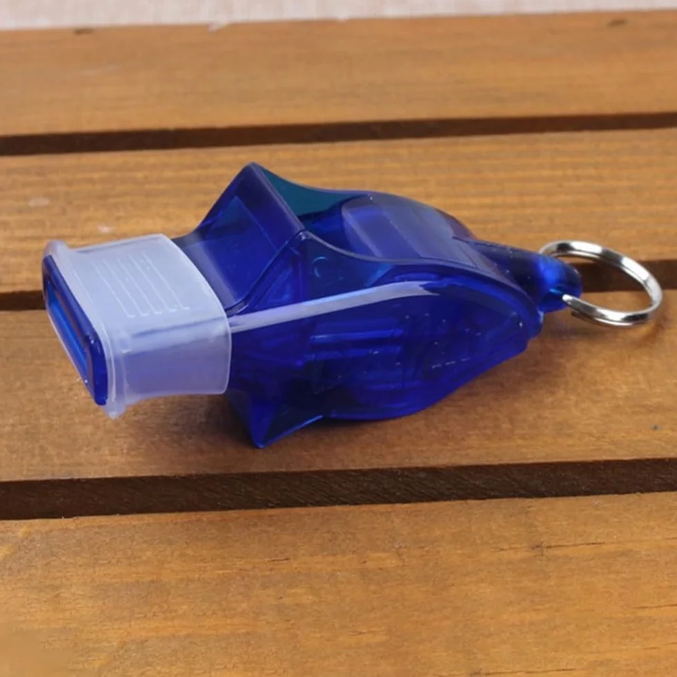 Paquete de 10 fundas de agarre de PVC transparente para silbato de árbitro, protector suave para dientes