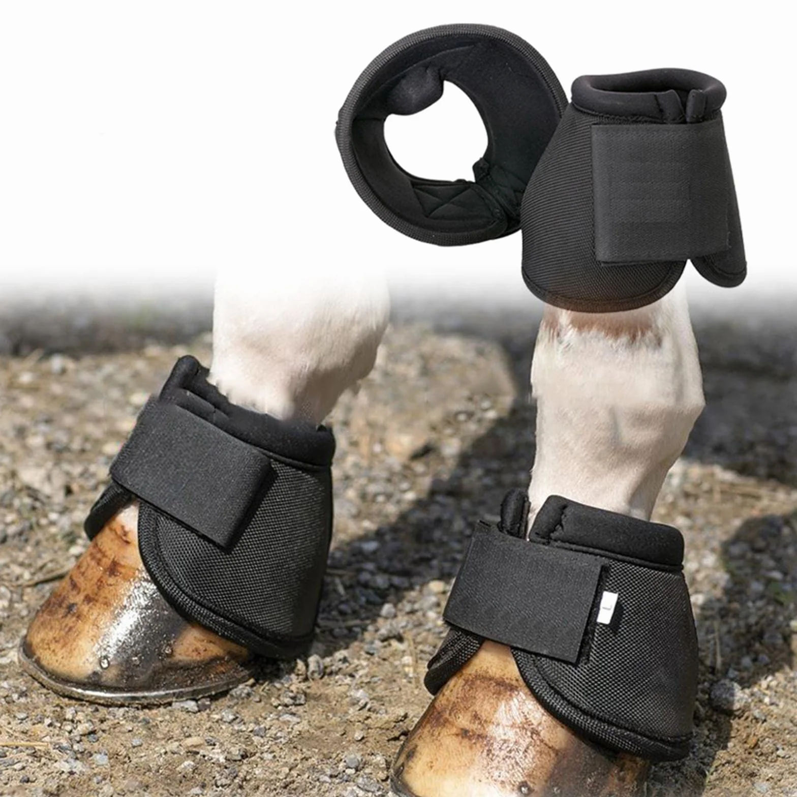 Colcolo Botas Campana Caballo Bota Balística Lavable Protección y para Par