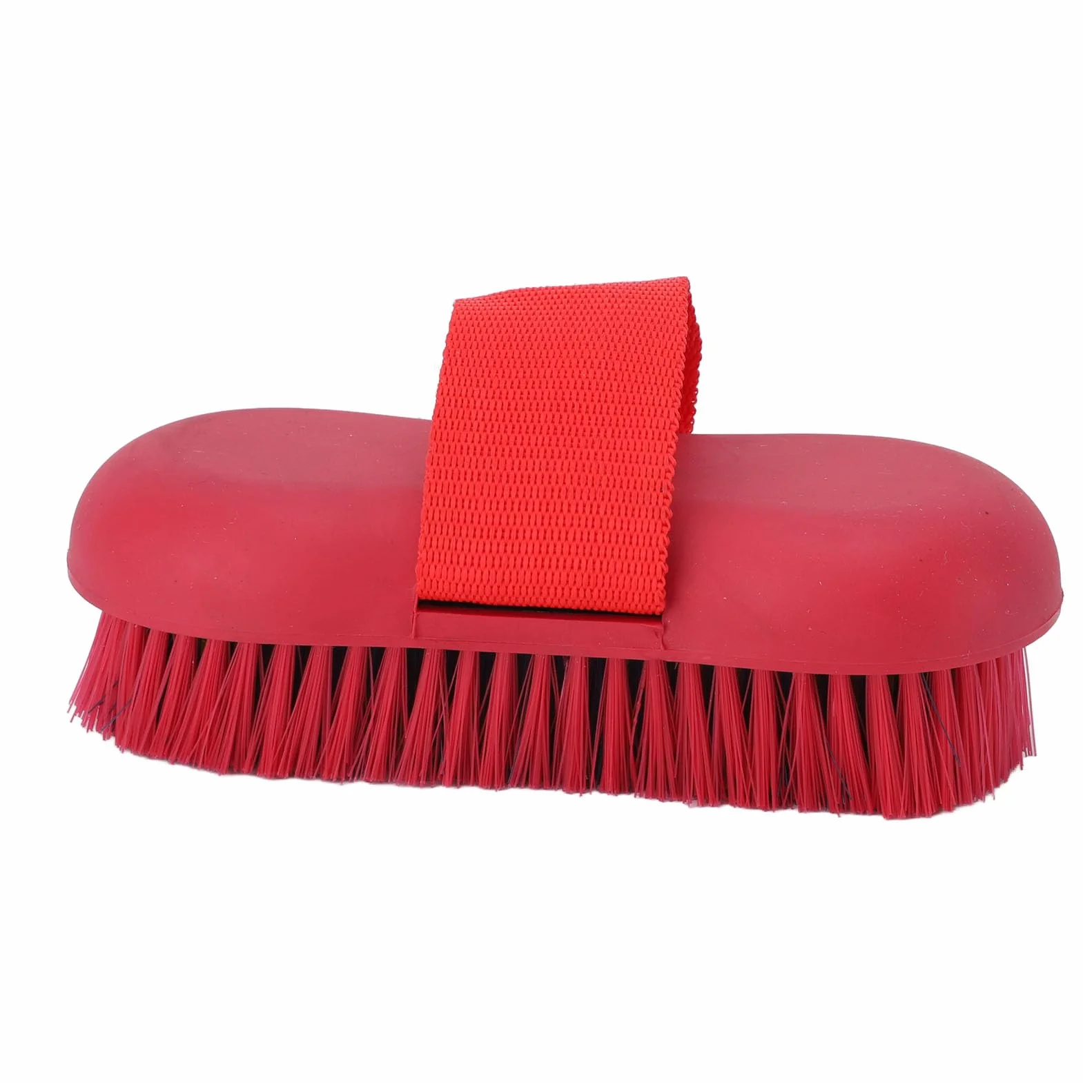 Cepillo de Aseo para Caballos, Esponja de Limpieza Corporal con Agarre Ergonómico para Baño y Cuidado de Mascotas y Hogar