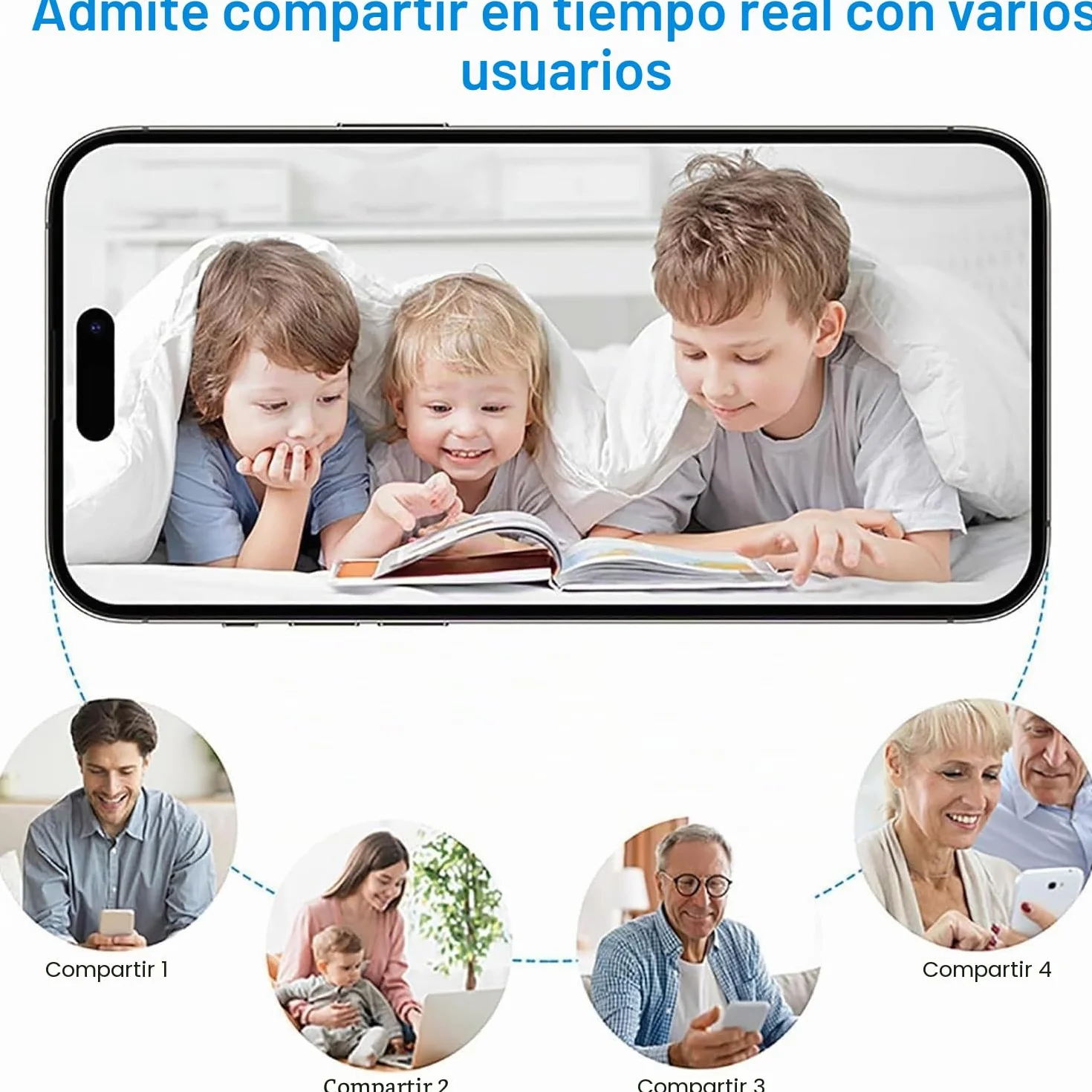 Cámara Ojo de Gato, Popular Cámara de Ojo de Gato para el Hogar, Mini Cámara Wifi Inalámbrica 1080p con Visión Incluida, Fácil Instalación, Cámara de Visión Nocturna para Hogar, Oficina, Coche (3