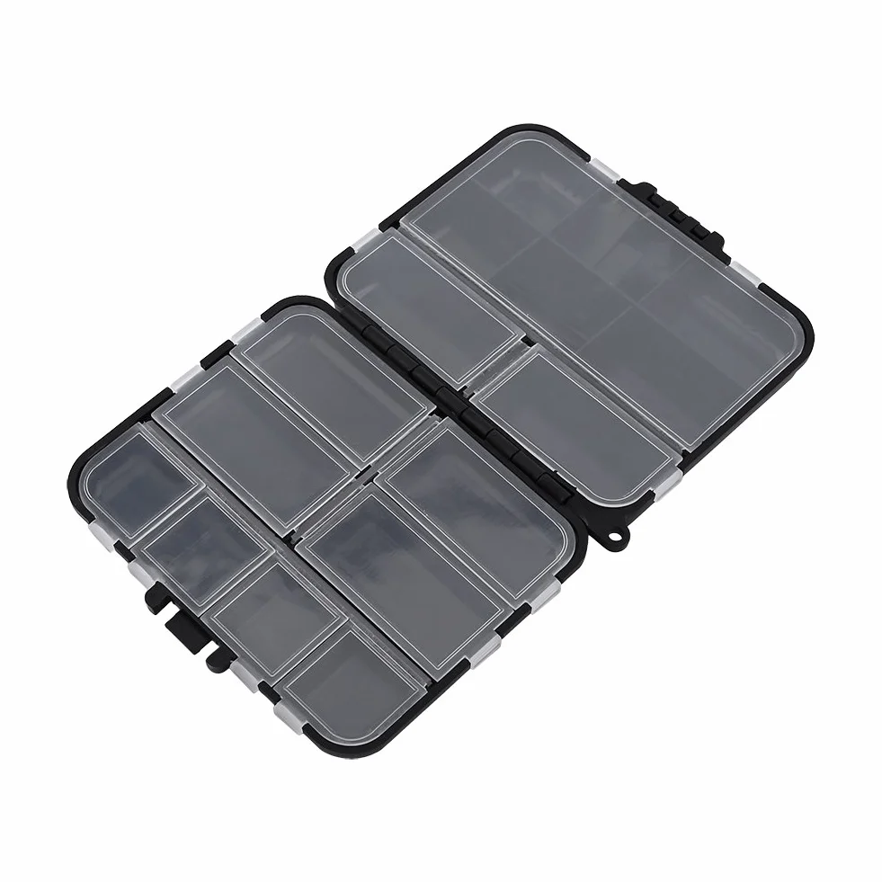 Cajas de Aparejos de Pesca Caja Organizadora con Divisiones Plástico Ligera y Duradera para Transportar Cebo
