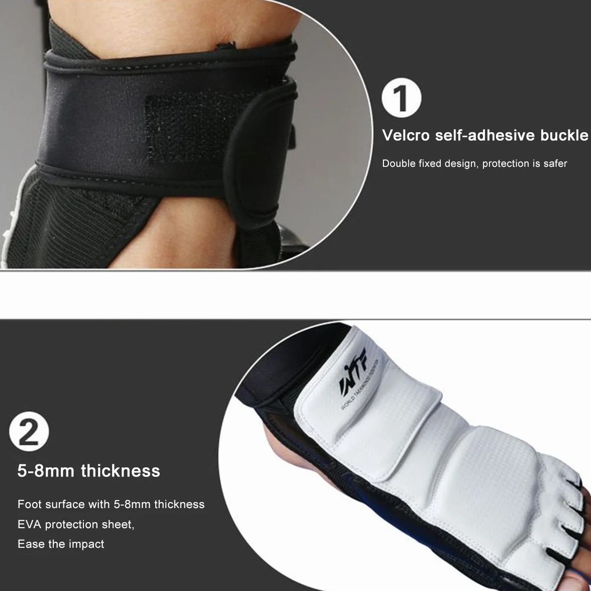 Taekwondo Protector Gear Ankle Brace Pad Guardia para artes marciales boxeo MMA UFC