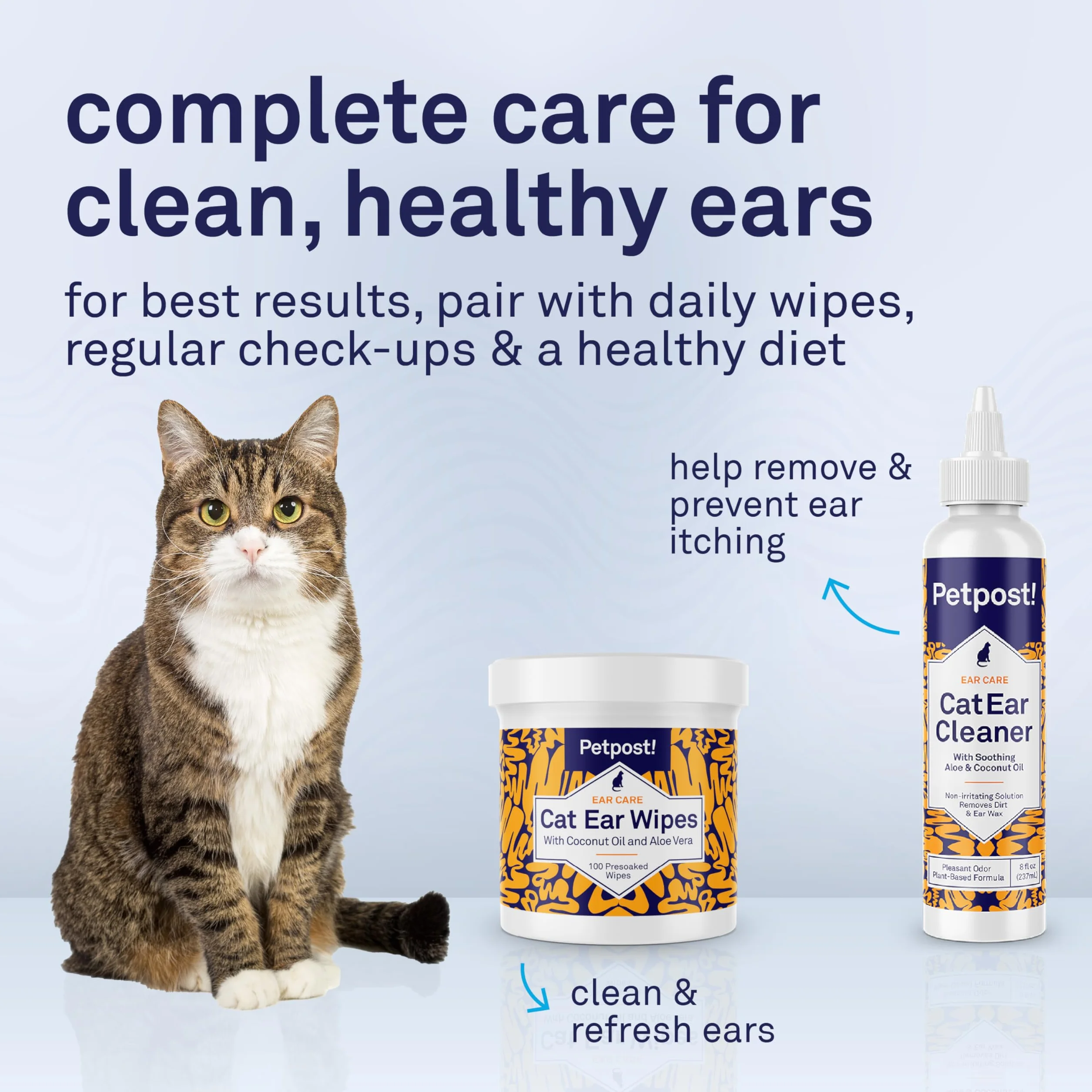 Petpost Oído del Gato Limpiador