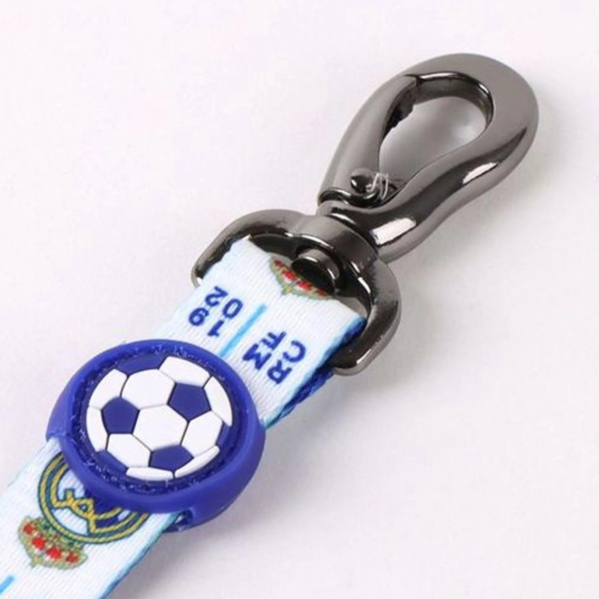 Correa Real Madrid para Perros Talla M Oficial con Escudo Bordado Acabados Premium Resistente