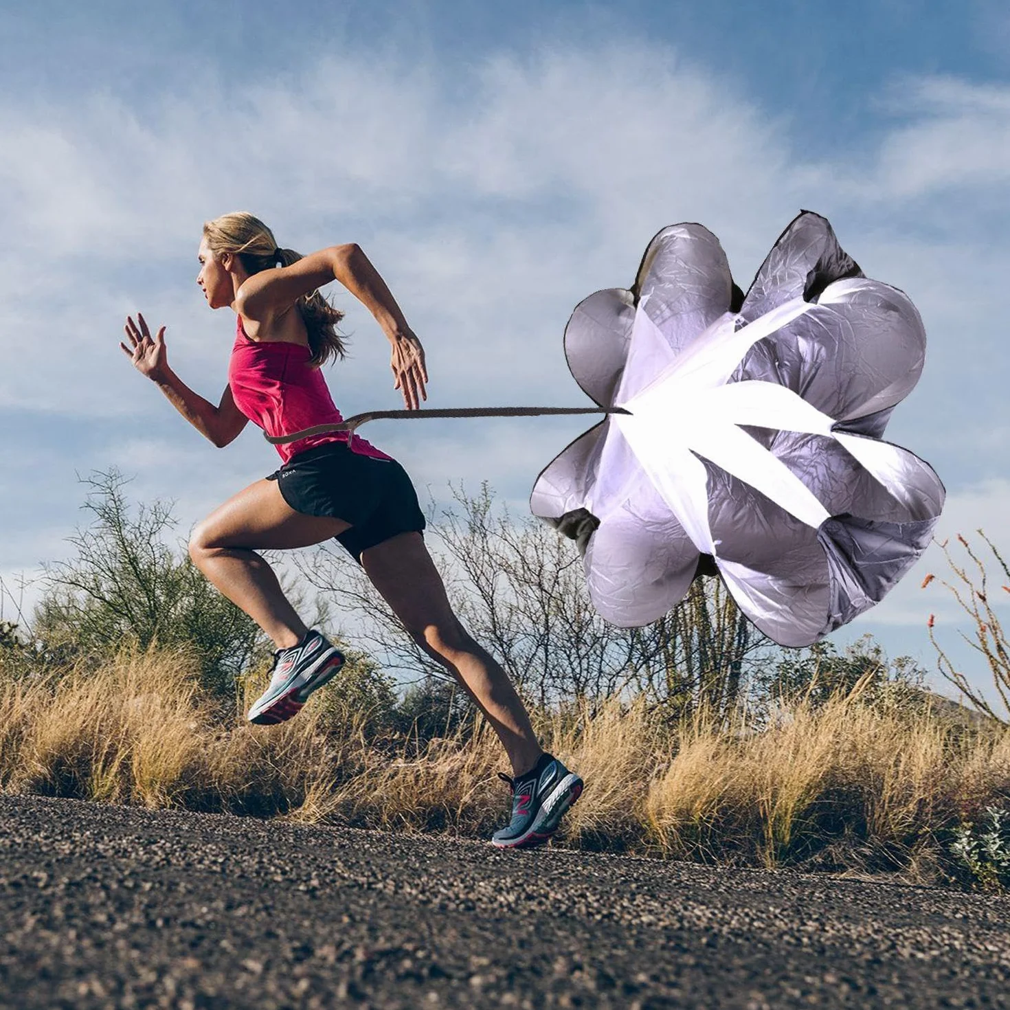 Paracaídas de Resistencia para Correr para Niños y Hombres - Equipo de Entrenamiento para Porteros