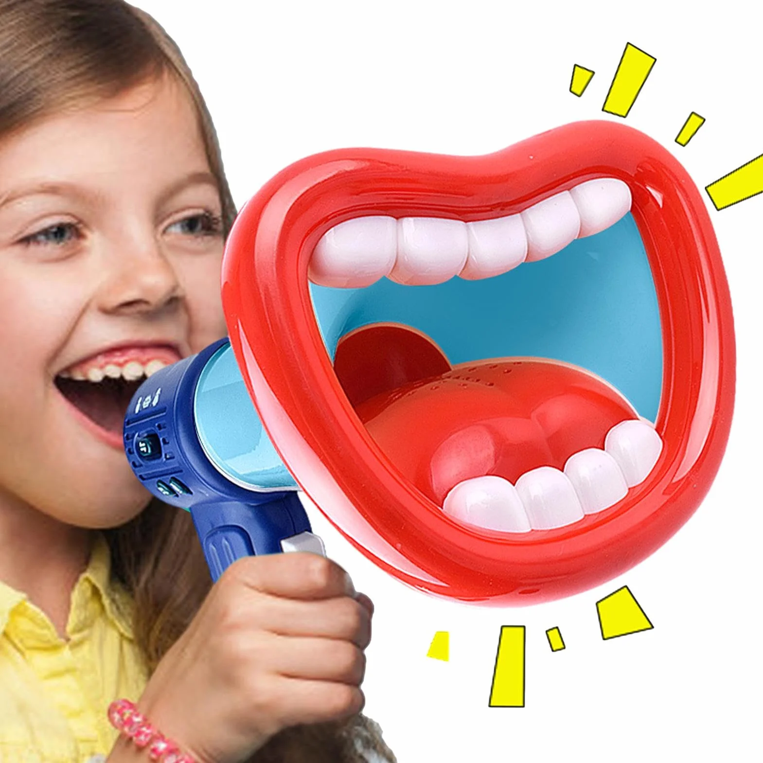 Horn Loud Speaker Voice Changing Speaker Kids Funny Toys Small Megaphone Record Play Portable Handheld Mic