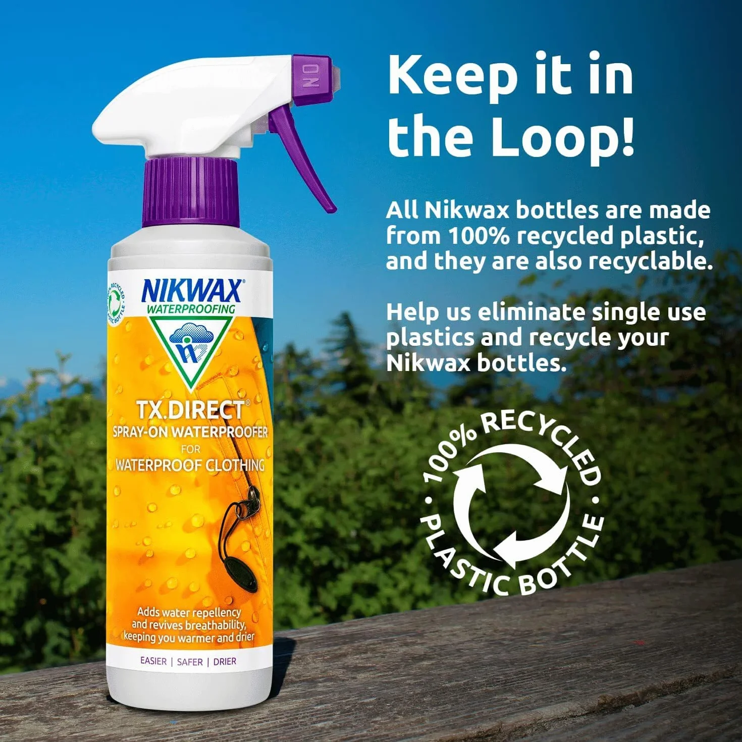 Nikwax Tx Direct Spray de impermeabilización