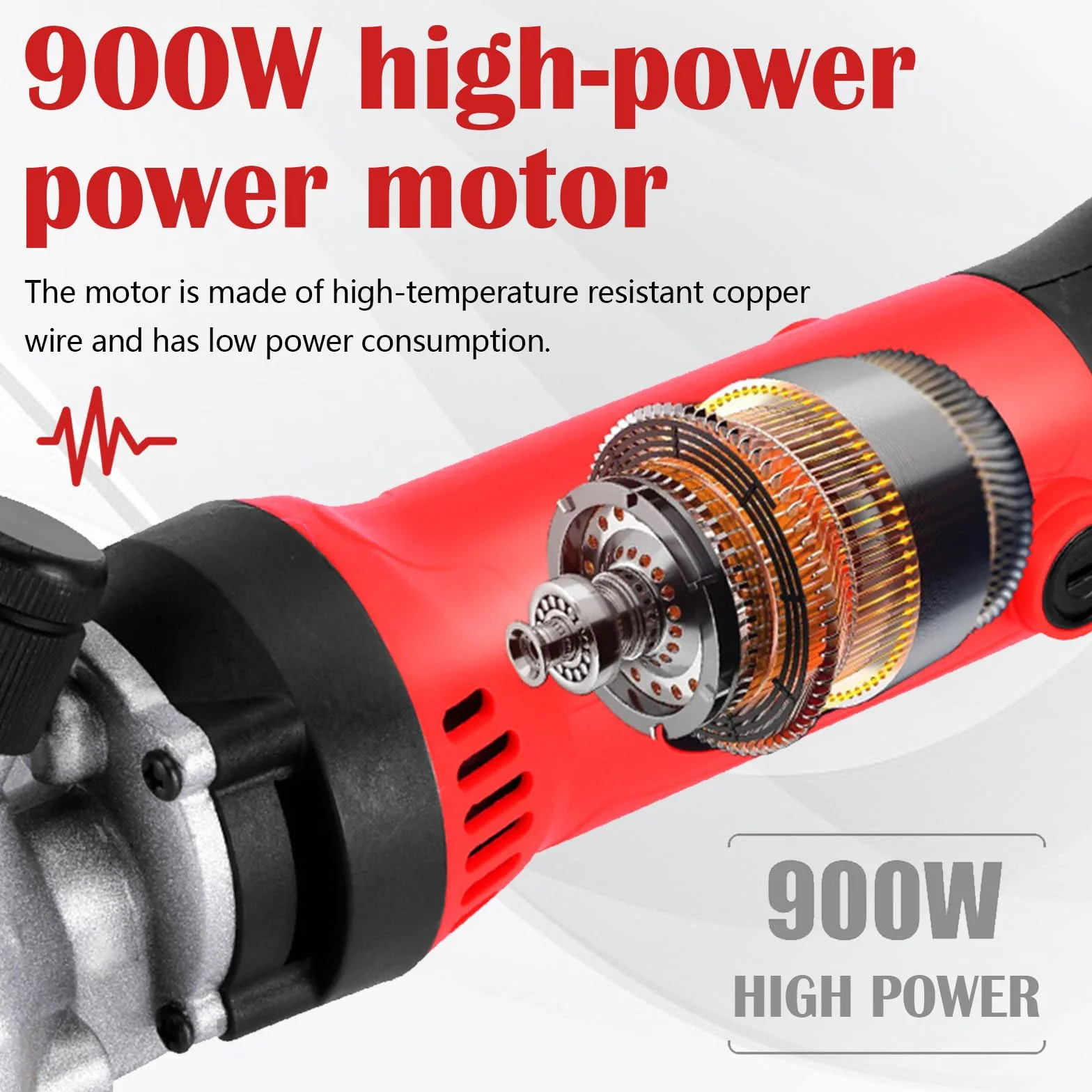 Maquina Esquilar Ovejas 900W, Tijeras Eléctricas Profesionales para Ovejas y Caballos con Estuche y 6 Velocidades