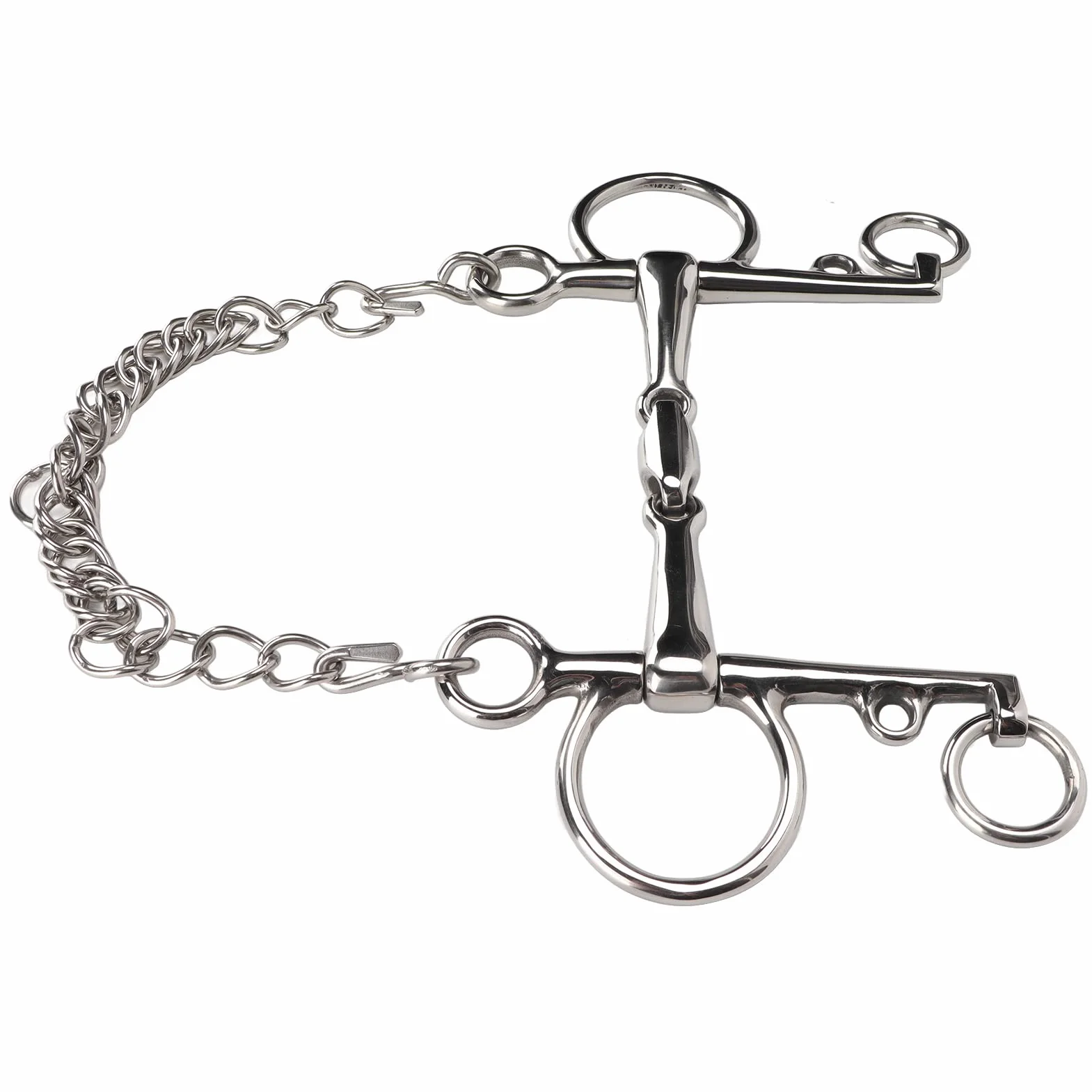 CHICIRIS Bocado Pelham, Facilidad de Control Práctico y cómodo Bocado Pelham para Caballos