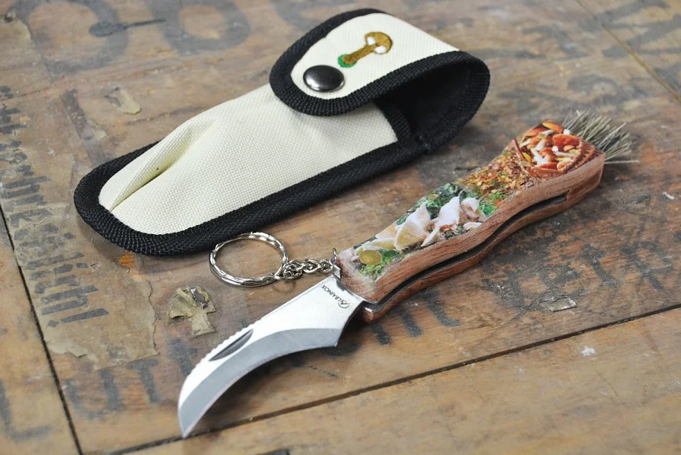 Albainox 18210 Navaja setera 3D, Hoja 7.5 cm, Funda nylon