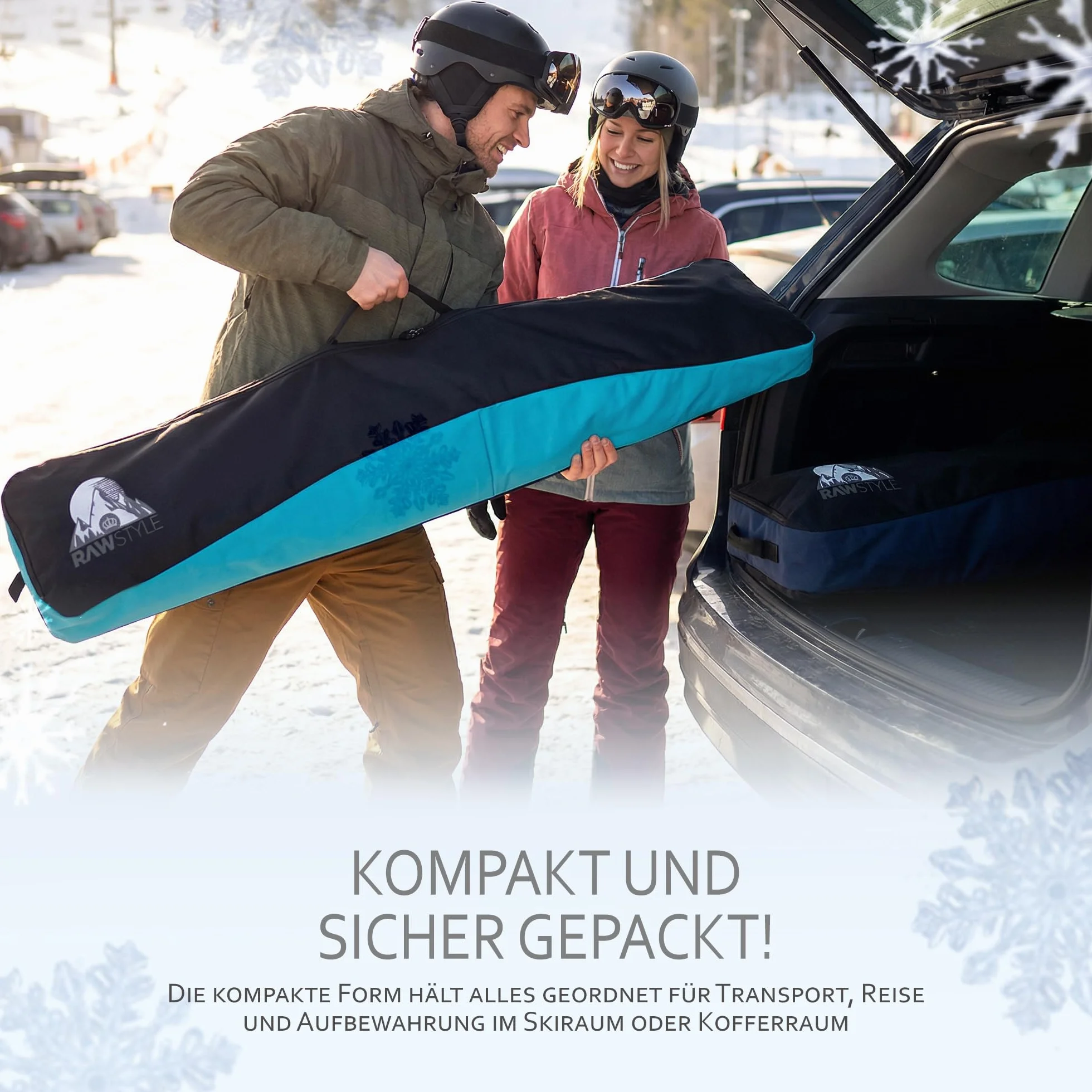 Rawstyle Bolsa para snowboard 170 cm XXL