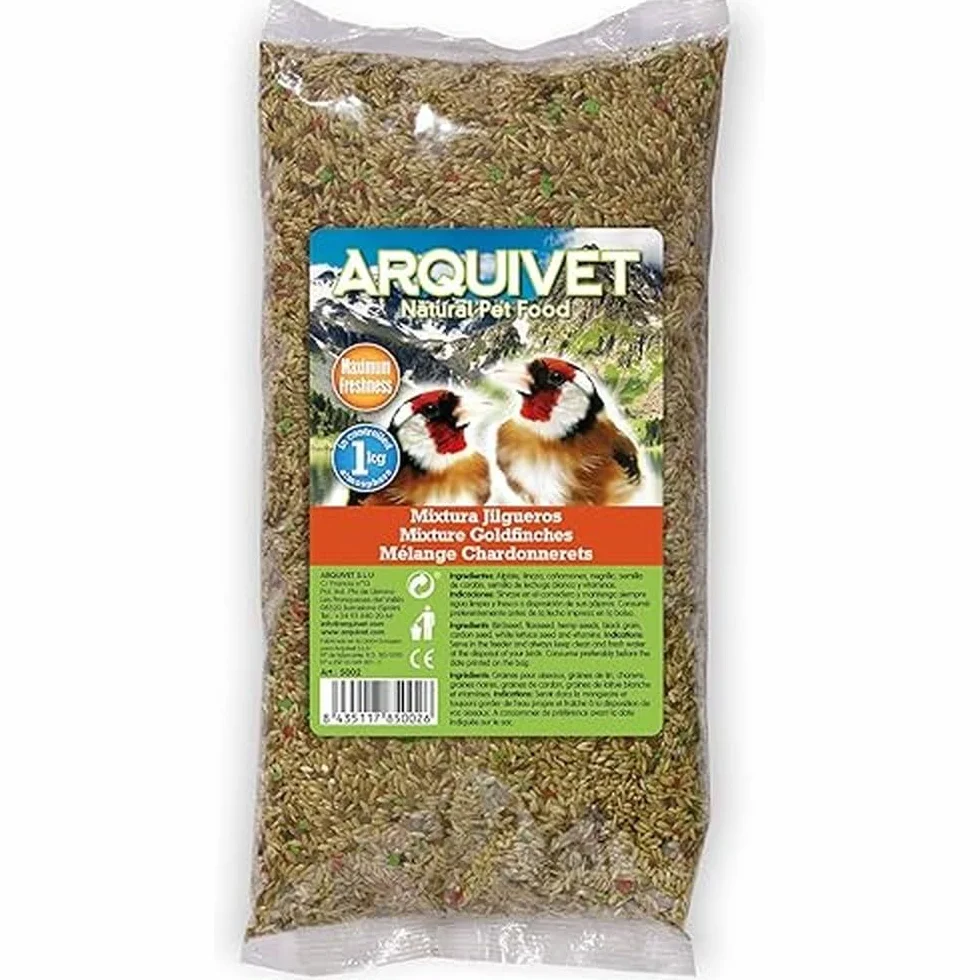 Arquivet Mixtura jilgueros, 1 kg (Paquete de 1)
