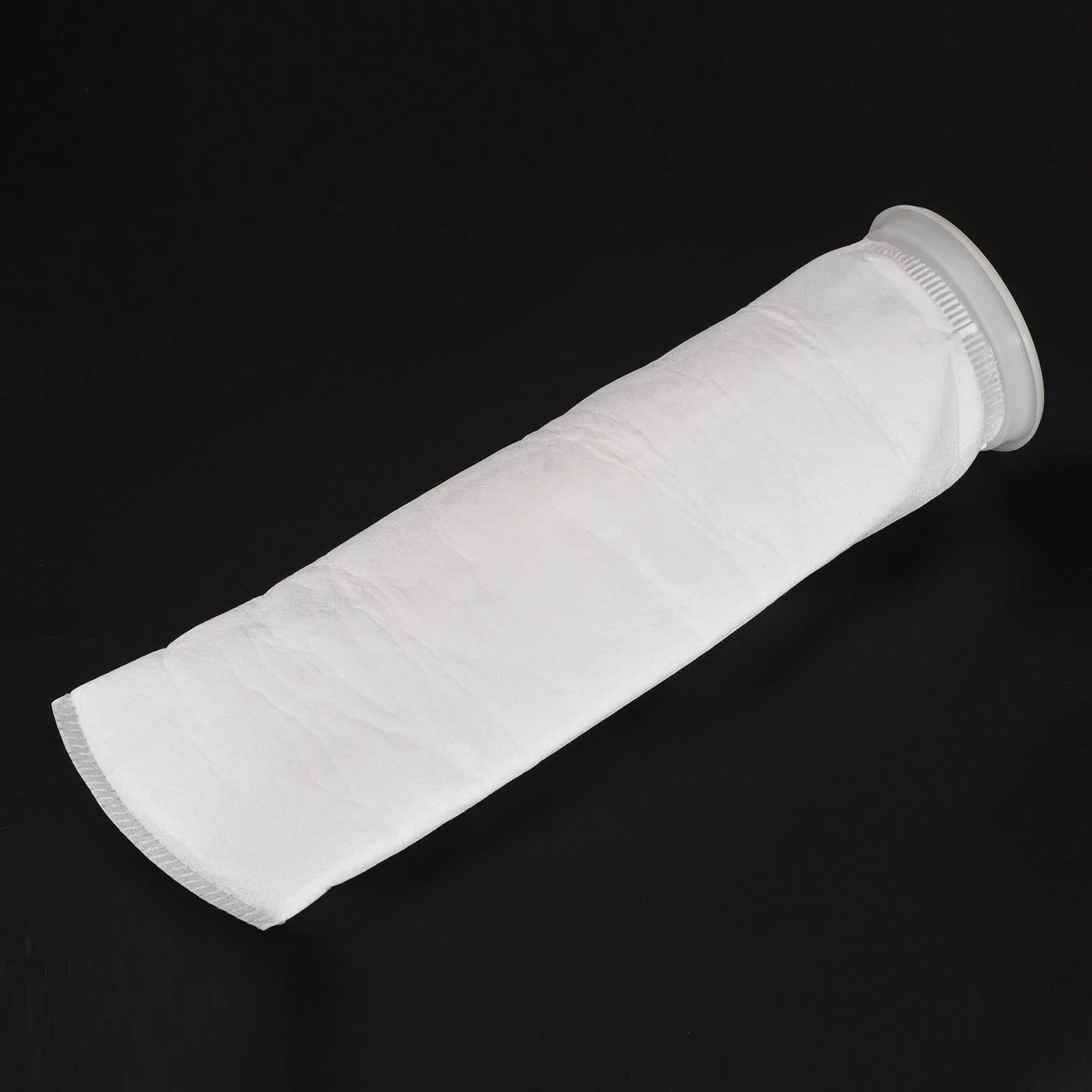 PATIKIL 4 Pulgadas Anillo Filtro Calcetines 1 Micras, Malla Bolsas Piscina Espumadera Cesta, Blanco
