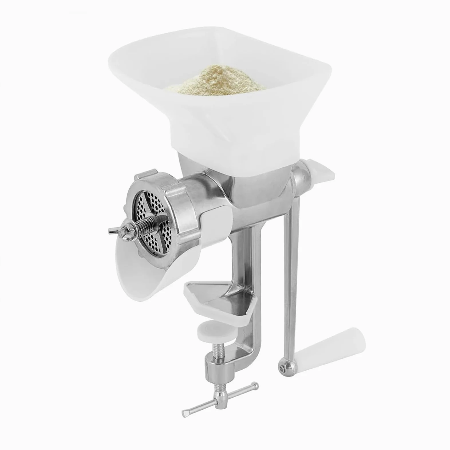 Máquina de pellets de alimentación animal, máquina manual de pellets con placas de 1,5 a 10 mm para aves de corral, peces, granulador de alimentación de pájaros