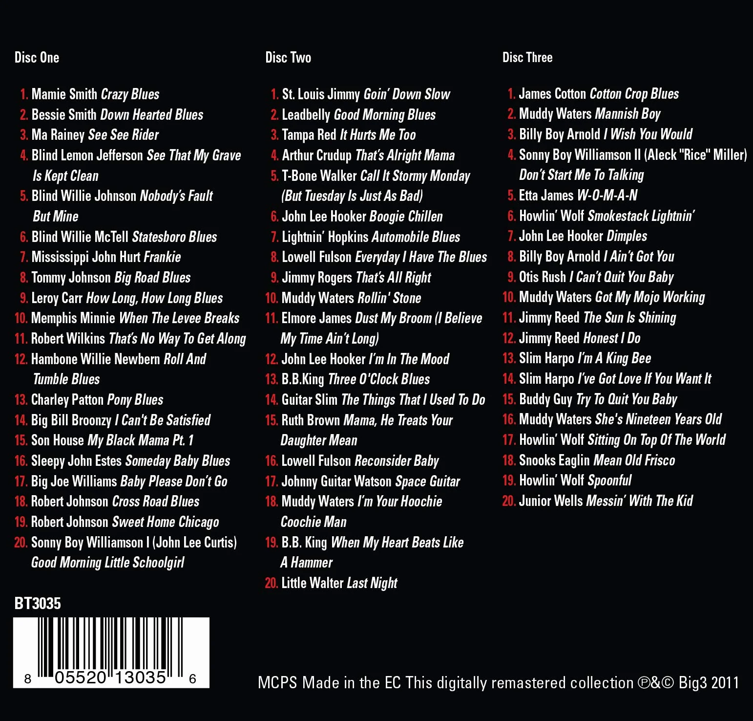 The Blues: The Absolutely Essential Collection