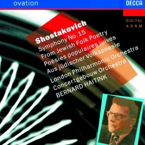 Chostakovich Symphonie n° 15 Poésies populaires juives