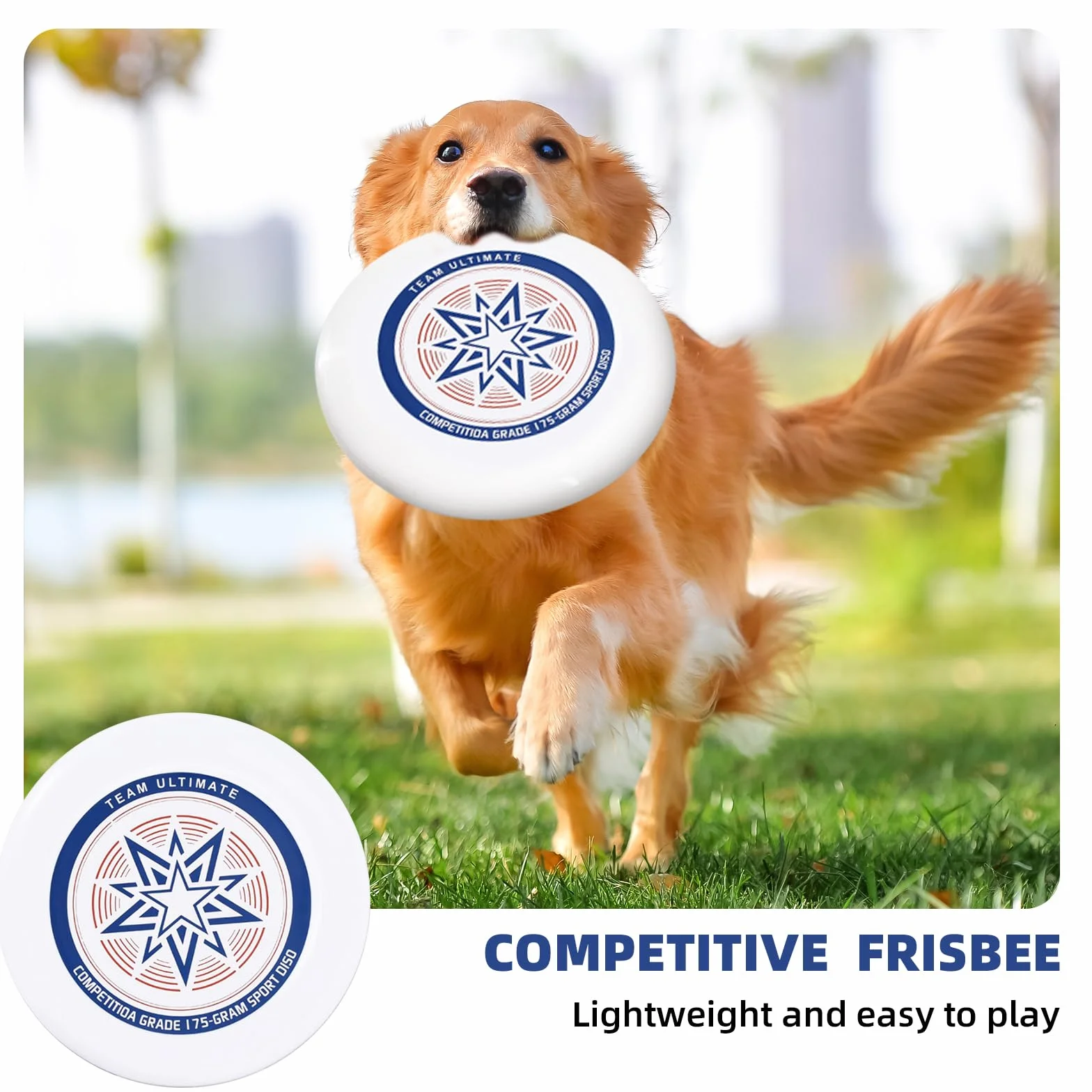 Frisbee competitivo disco volador deportivo profesional para exteriores