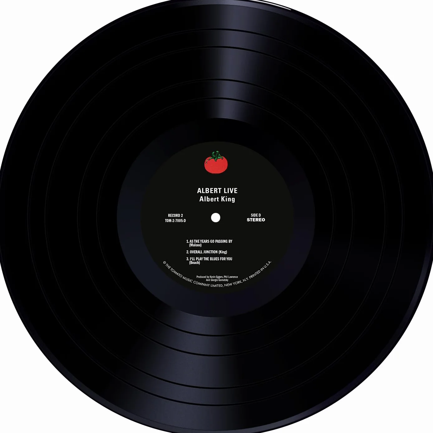 Albert Live Tomato Records Blanco Y Negro 2LP