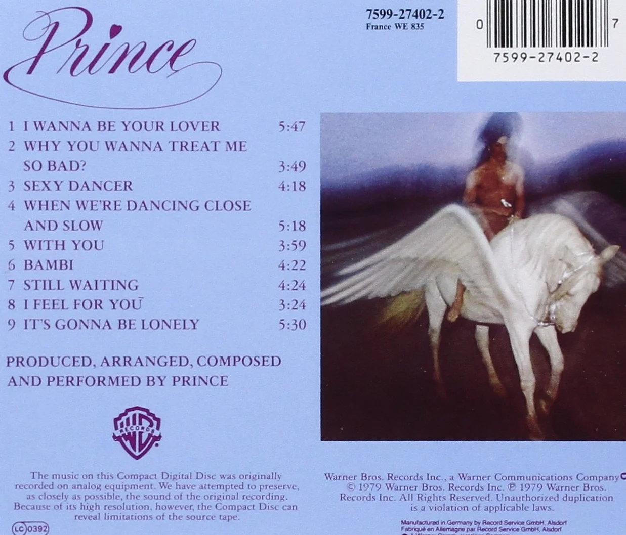 Prince Prince CD