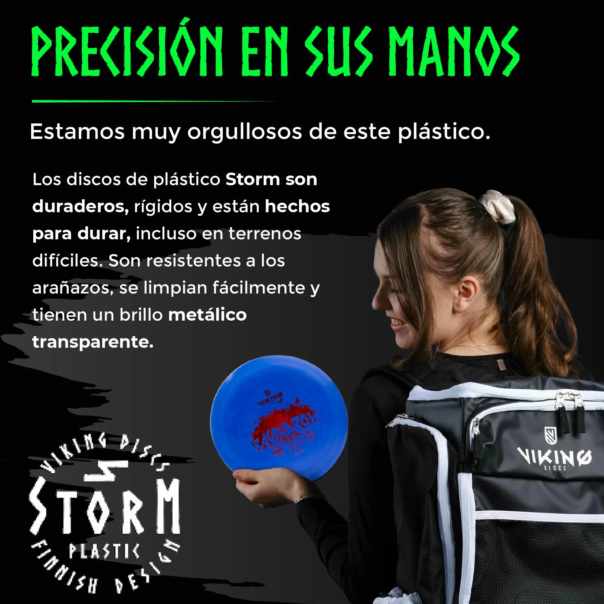 Viking Discs Starter Disc Golf Set 3 Discos Frisbee PDGA Putter Mid-Range Driver