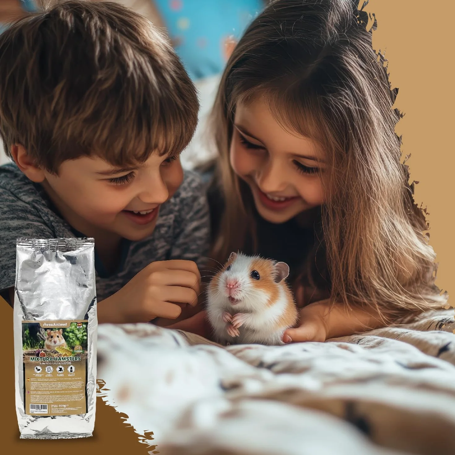Comida Hamster, Comida Hamster Ruso 900G con Ingredientes Naturales, Alimento para Hamsters y Chinchilla con Equilibrio Nutricional, Ideal para la Salud de los Pequeños Roedores