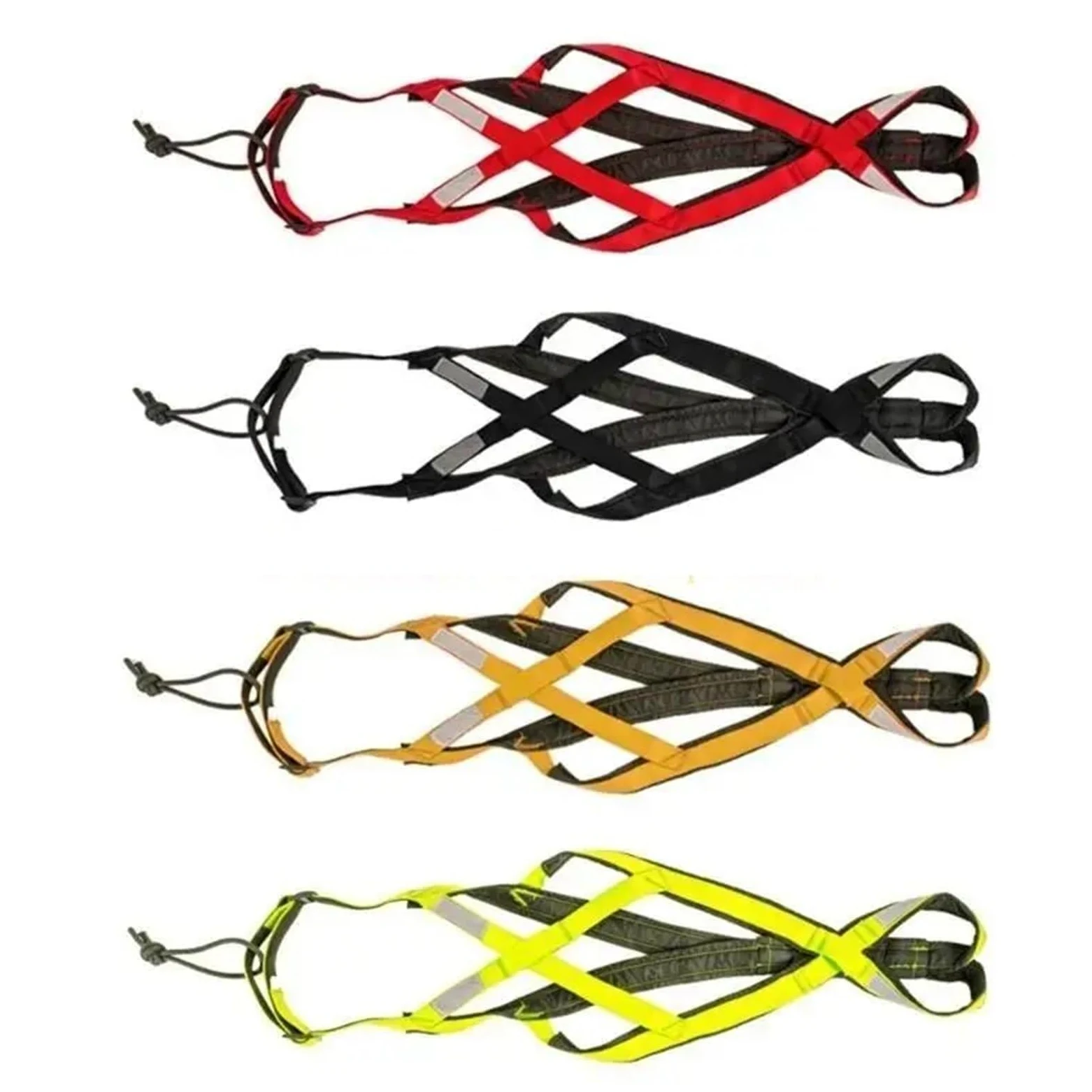 Arnés reflectante de entrenamiento para perros QX2E, resistente para uso en trineo y entrenamiento al aire libre (sí, grande)