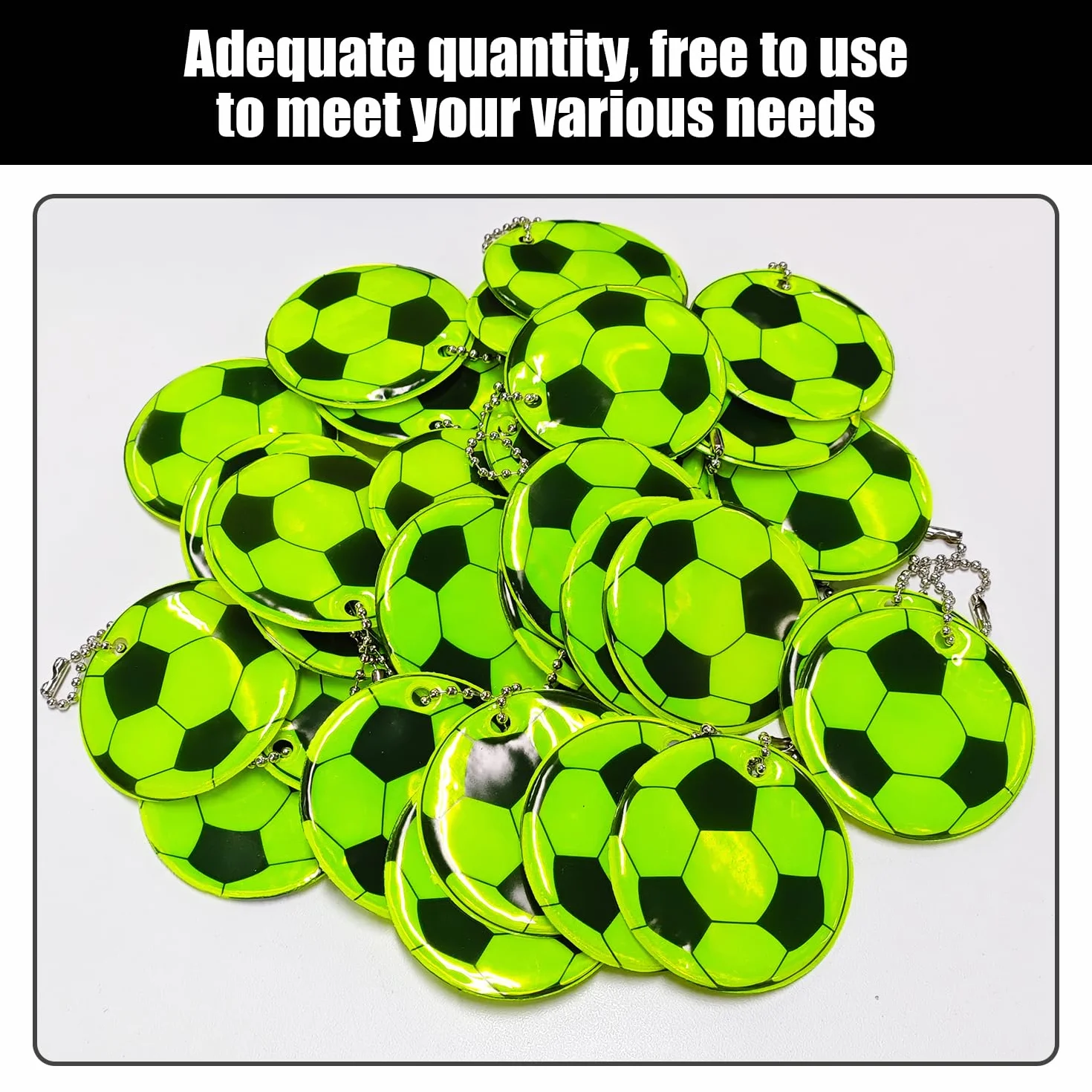 32 Coles De Fútbol Seguidores De Reflexión Creativa Regalos De Fiesta Envases De Espalda Accesorios