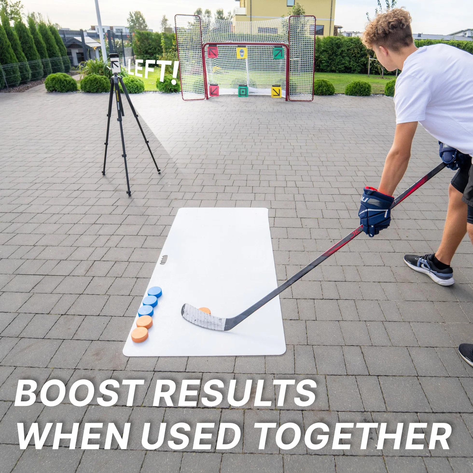 Hockey Revolution My Shot Pad Tabla de Tiro Fuera del Hielo
