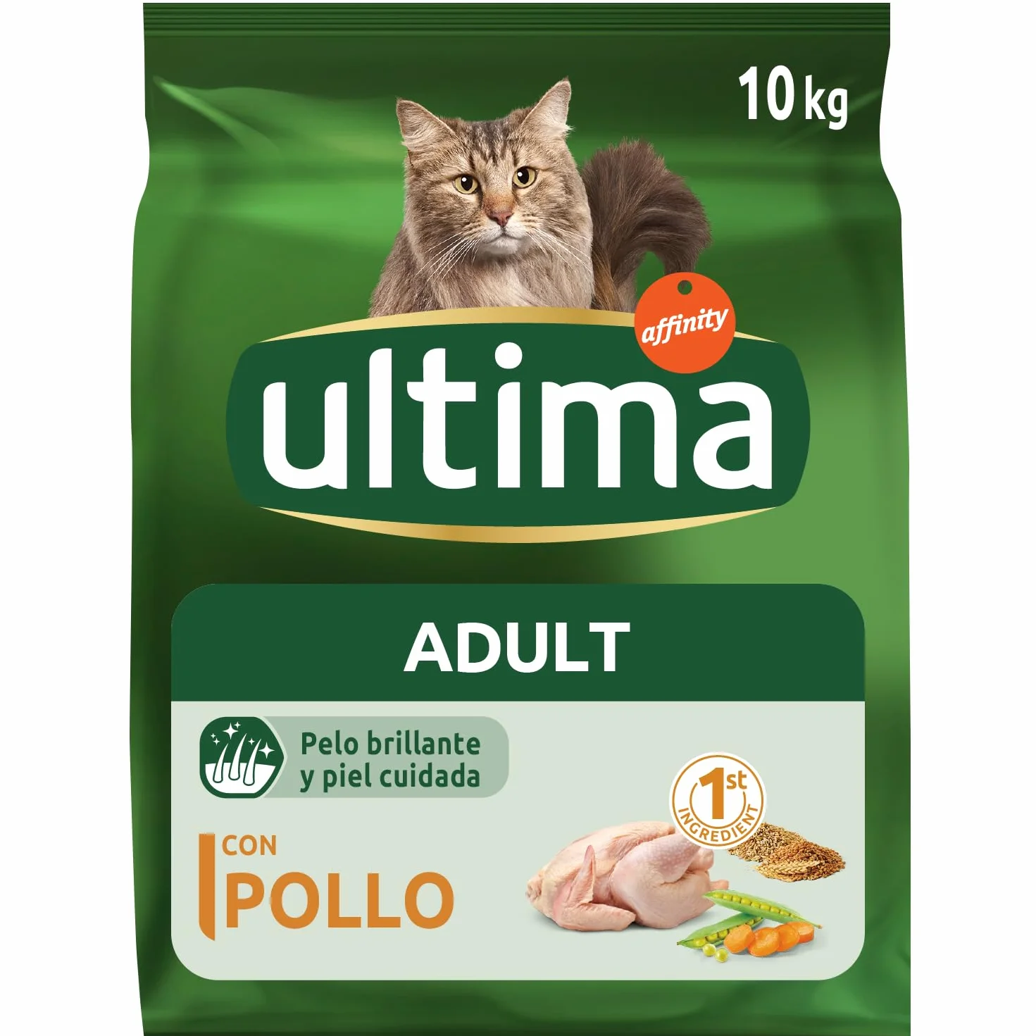 Ultima Adult Pollo - Comida Seca para Gatos - 10kg