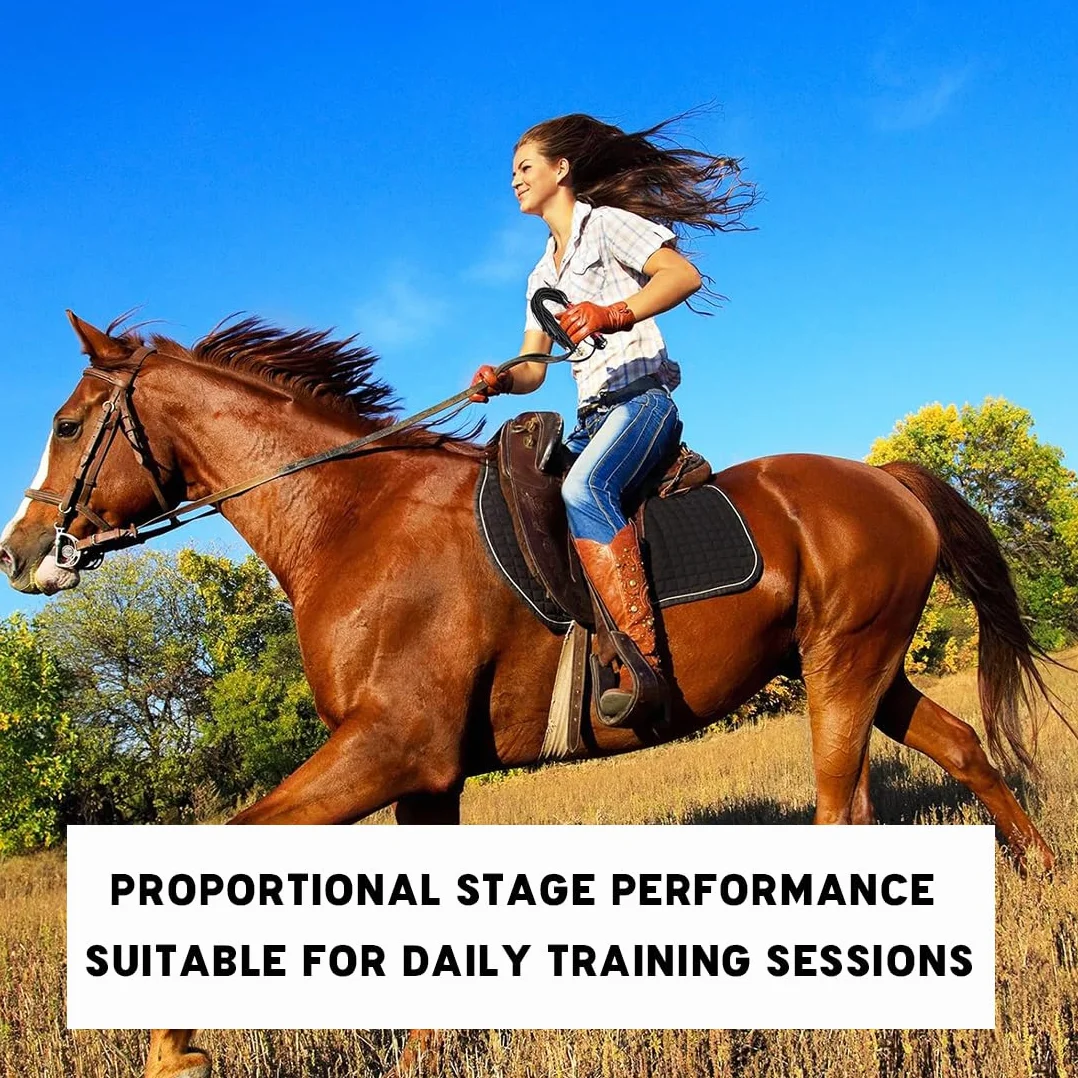 Látigo de Cuero PU para Caballos Herramienta de Entrenamiento Accesorios para Disfraces