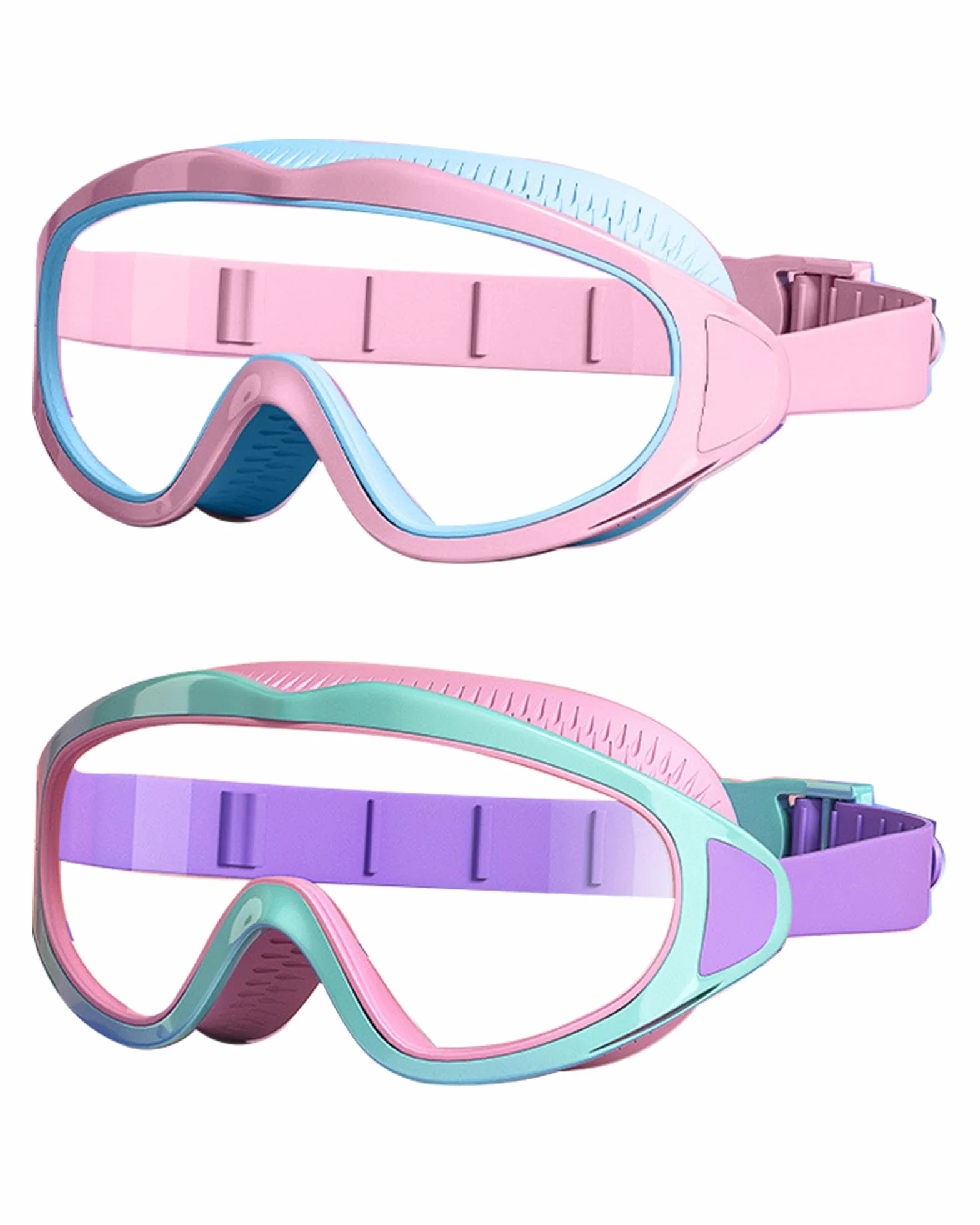 Gafas Piscina Niños Antivaho Lentes Grandes 4-12 años