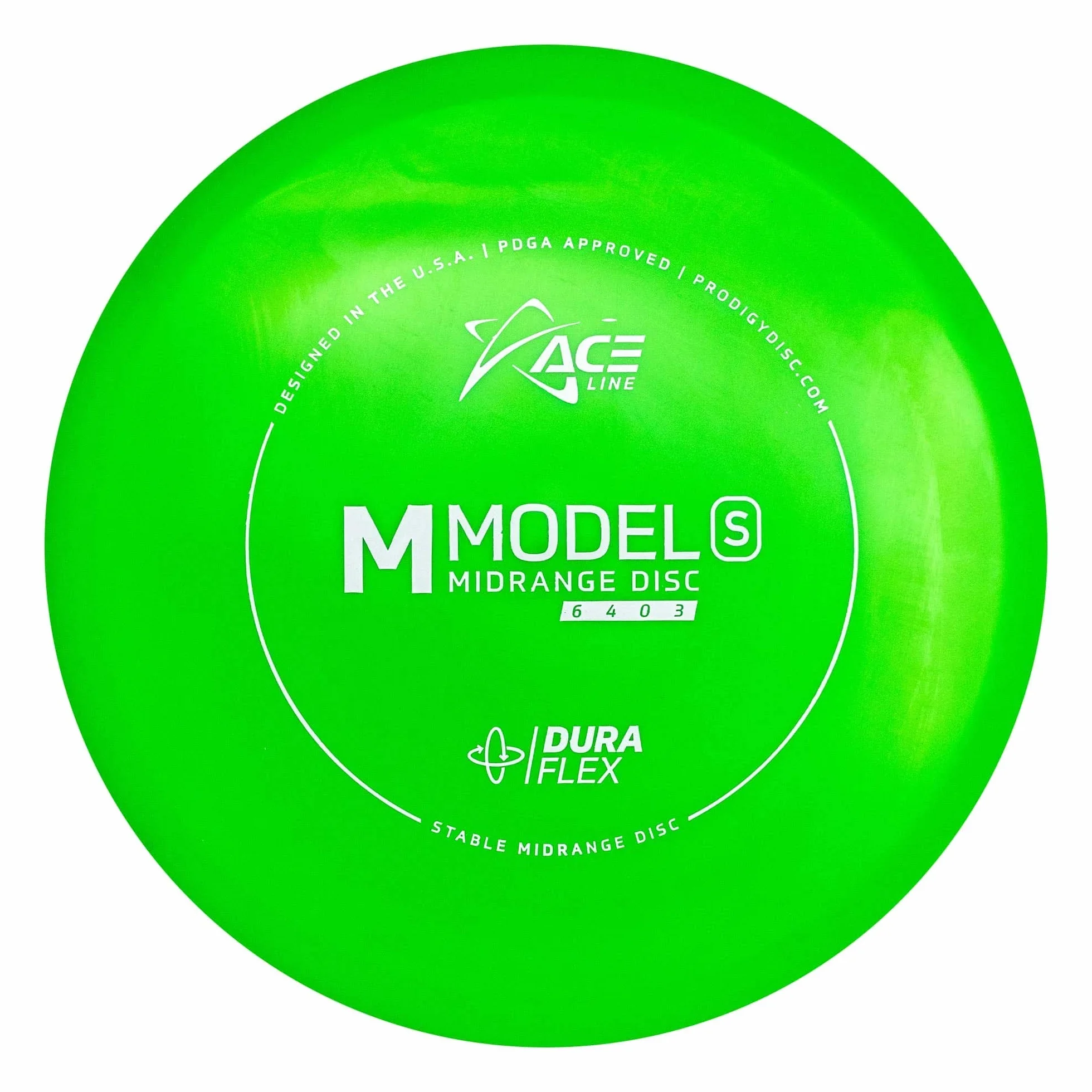 Prodigy Disc Ace Line DuraFlex M Modelo S Disco de golf de gama media 176-180 g