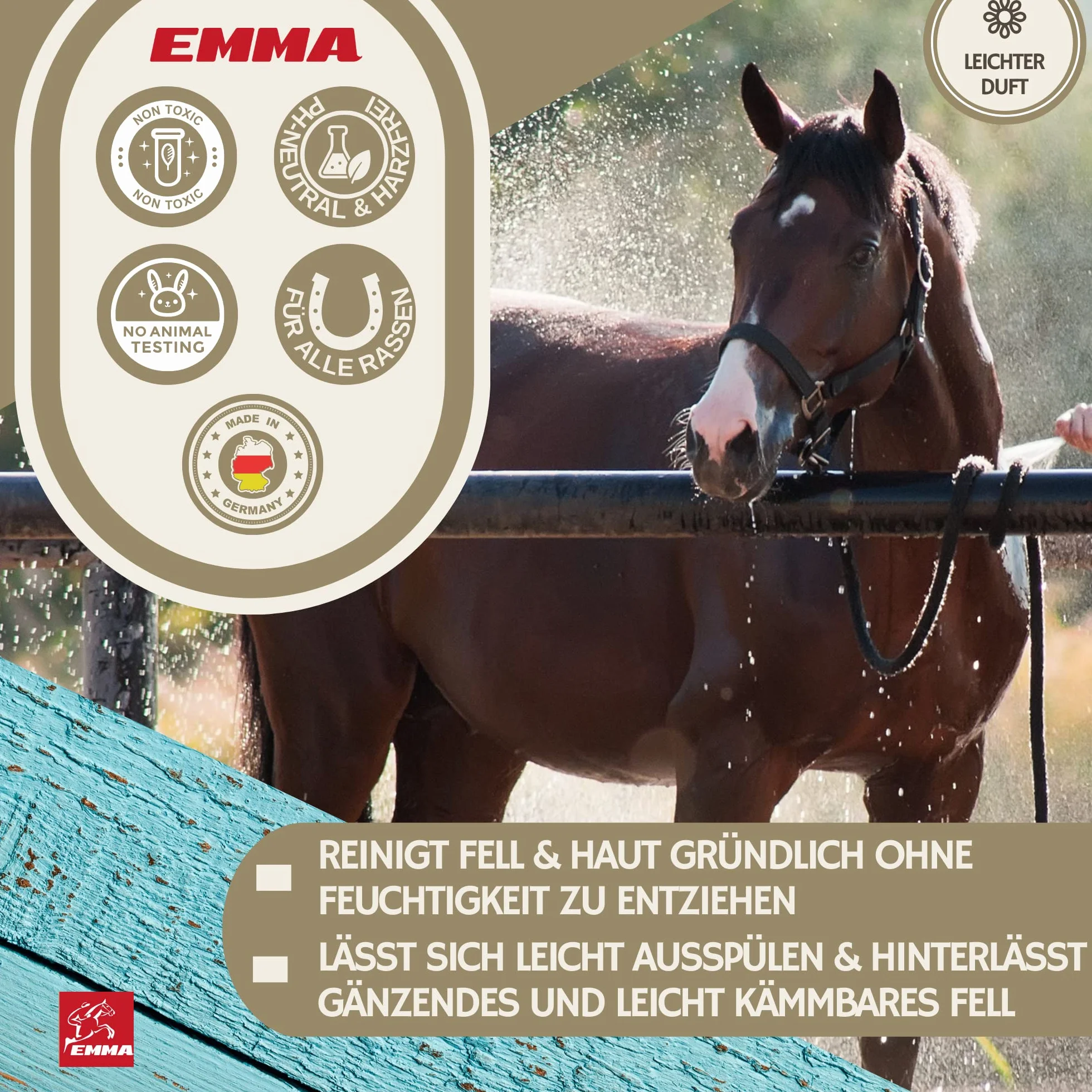 Spray de Purpurina - Spray de Crin para Caballos I Grasa para Cascos con Purpurina I Golosinas para Caballos Champú para Caballos Juego de 4 pz Spray de Cola Golosinas para Caballos 400gr 500ml 250ml