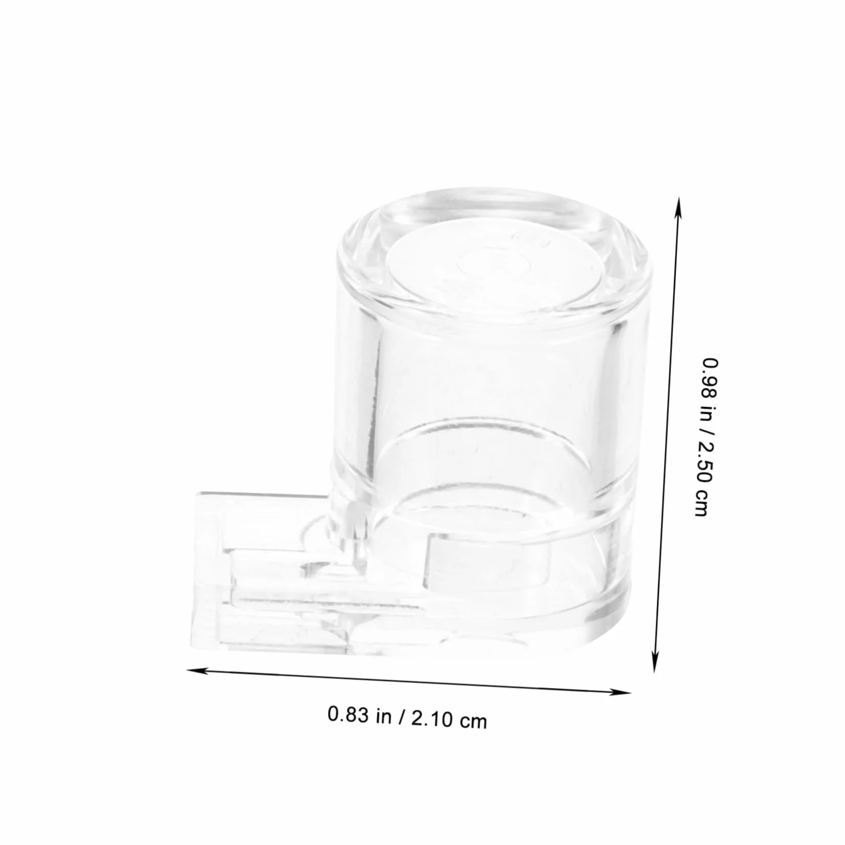 KOMBIUDA Botella de agua acrílica para hormigas y hormigas para granjas de hormigas y hormigas – Unidad de alimentación y caja de alimentación para hormigas, ideal para castillo de hormigas y nido de